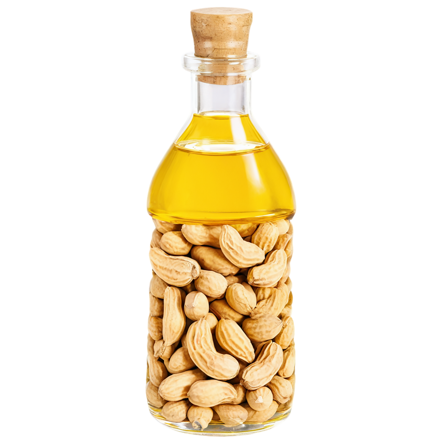 Peanut oil isolated on transparent background, #7942