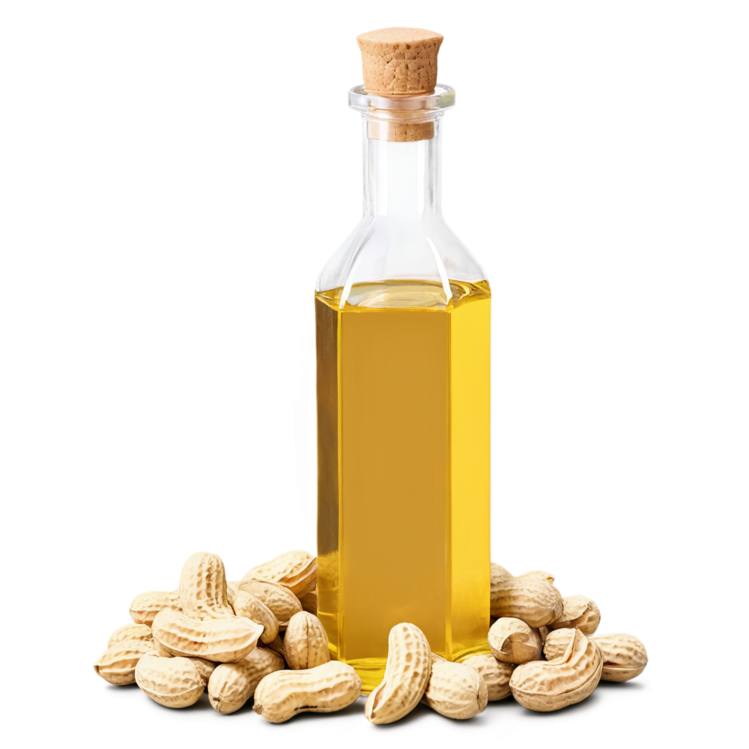 Peanut oil isolated on transparent background, #7943