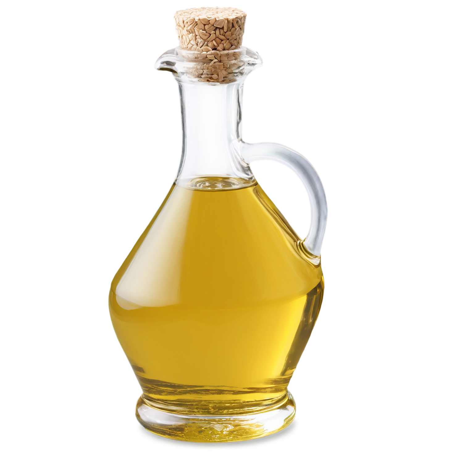 Sesame oil isolated on transparent background, #7964