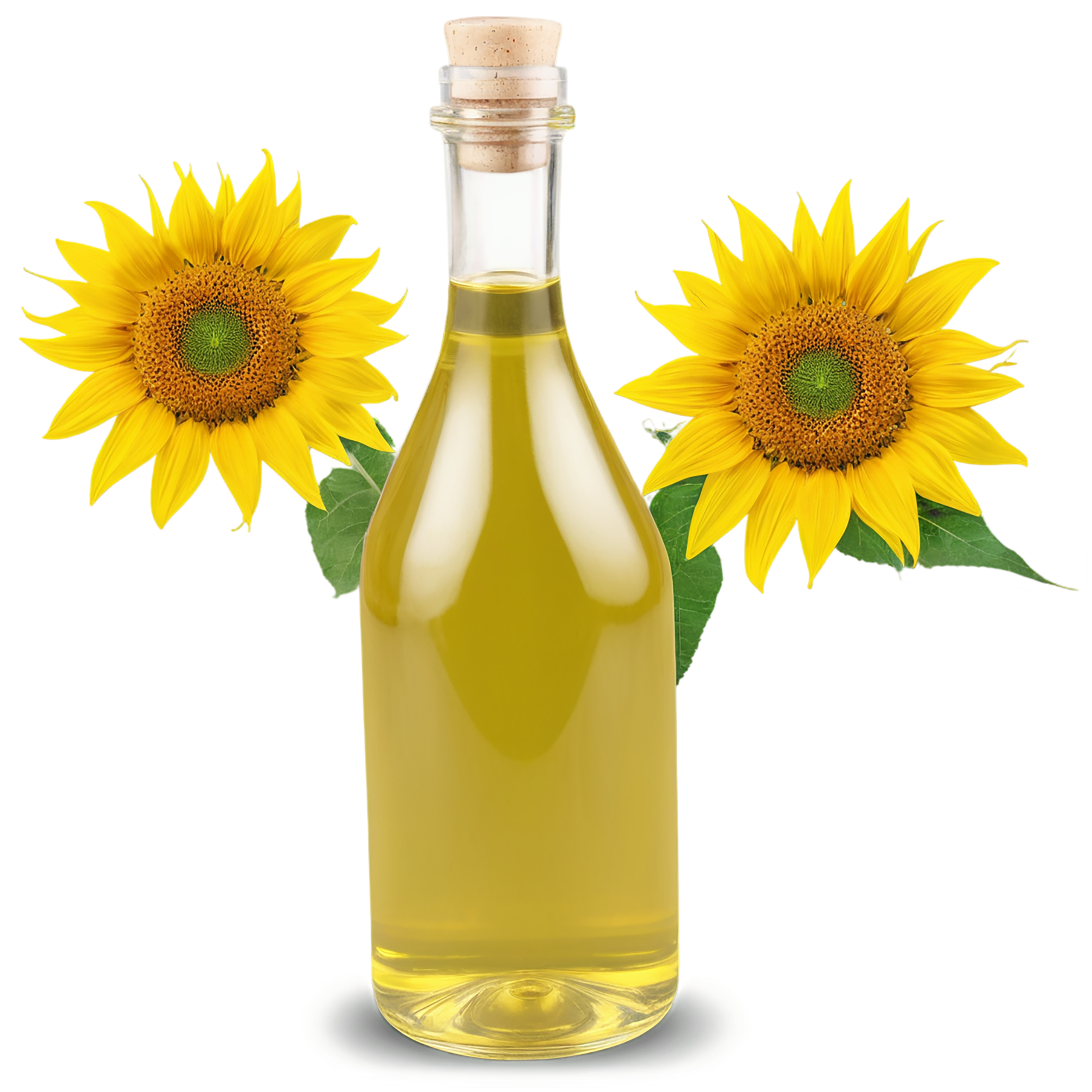 Sunflower oil isolated on transparent background #7986