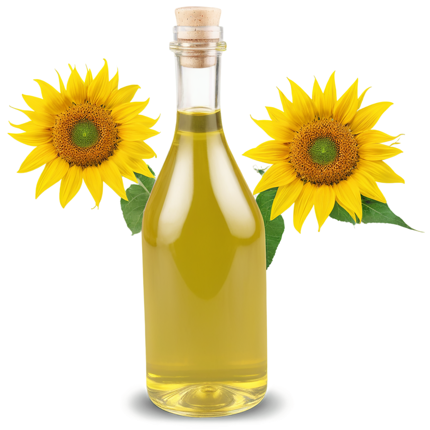 Sunflower oil isolated on transparent background #7986