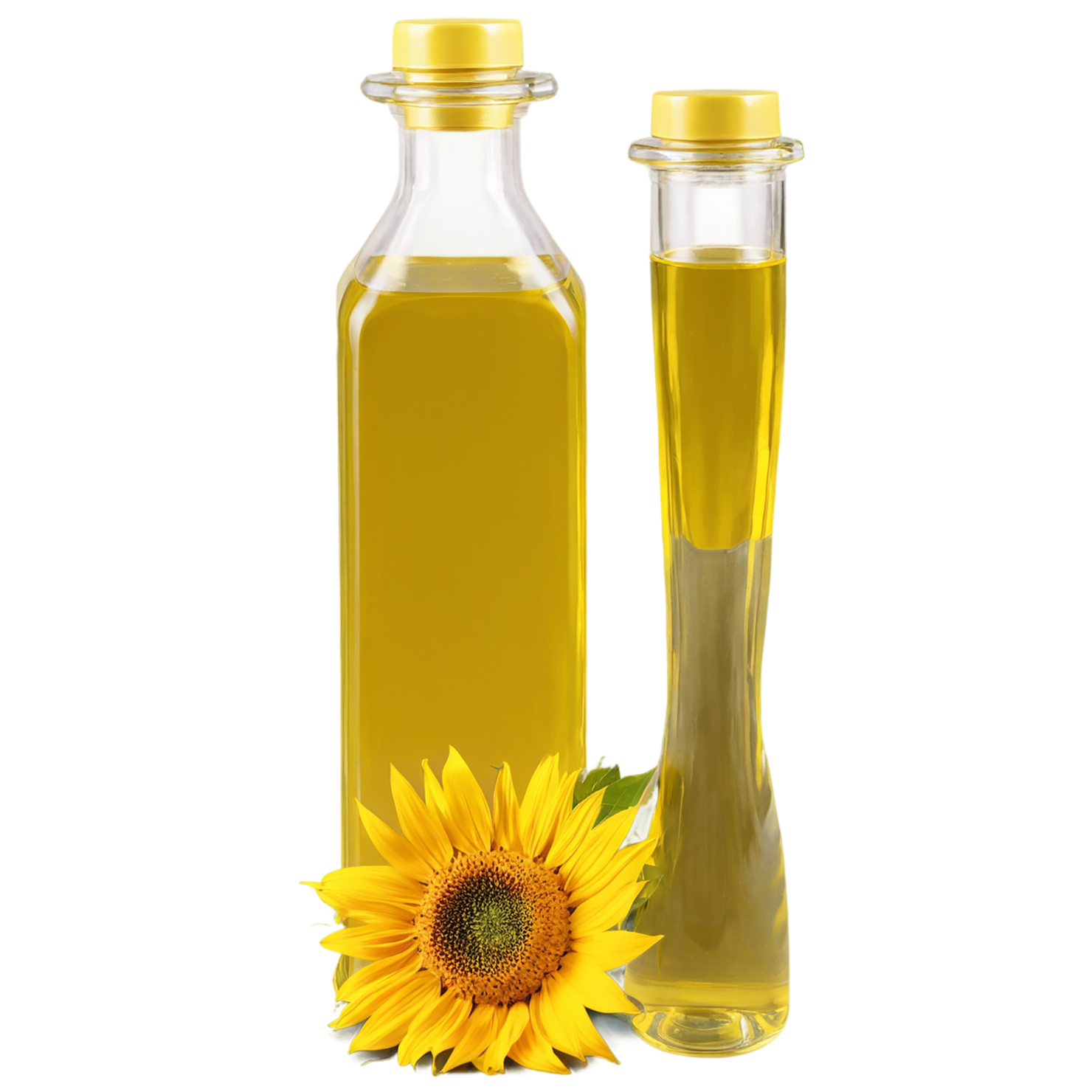 Sunflower oil isolated on transparent background #7993