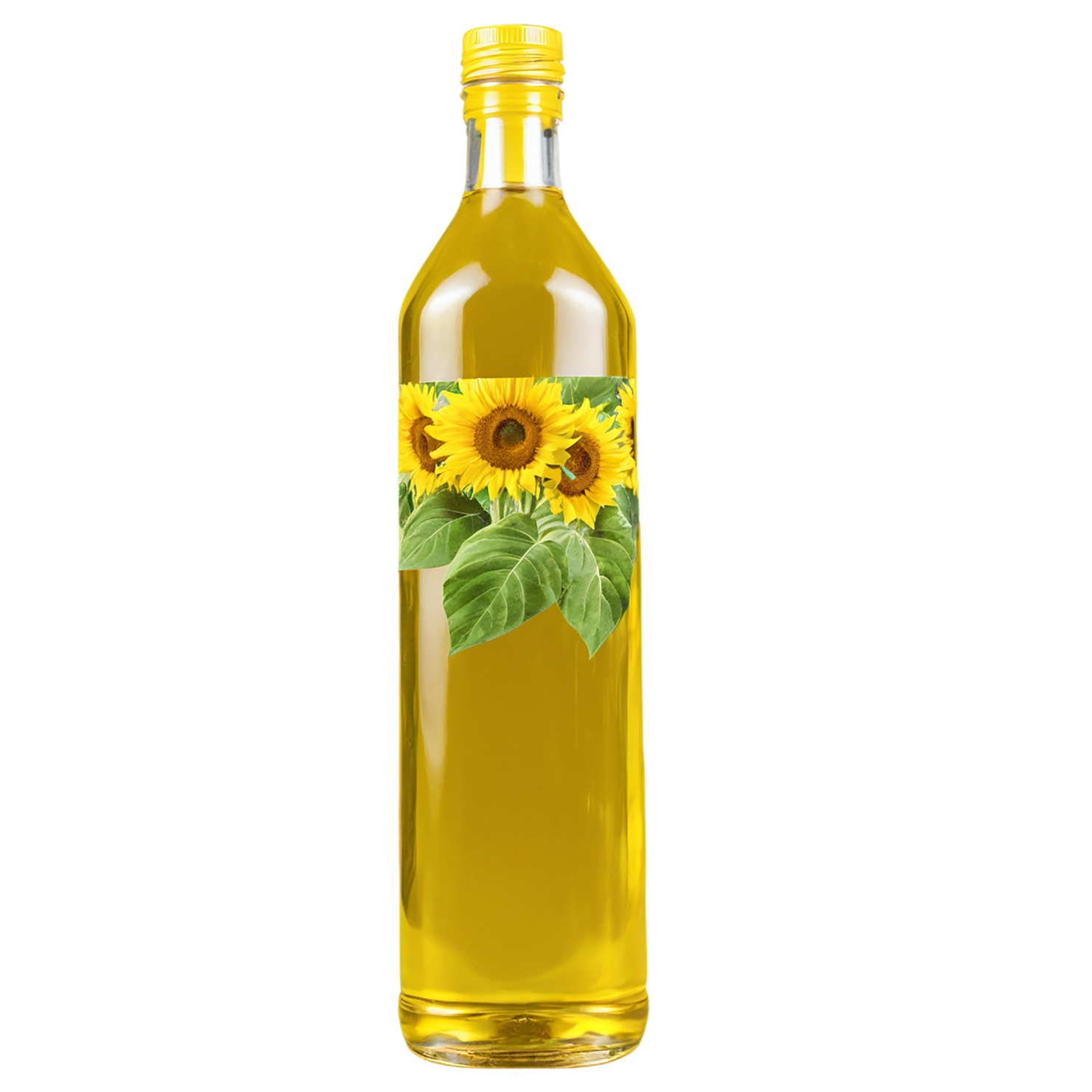 Sunflower oil isolated on transparent background #7998
