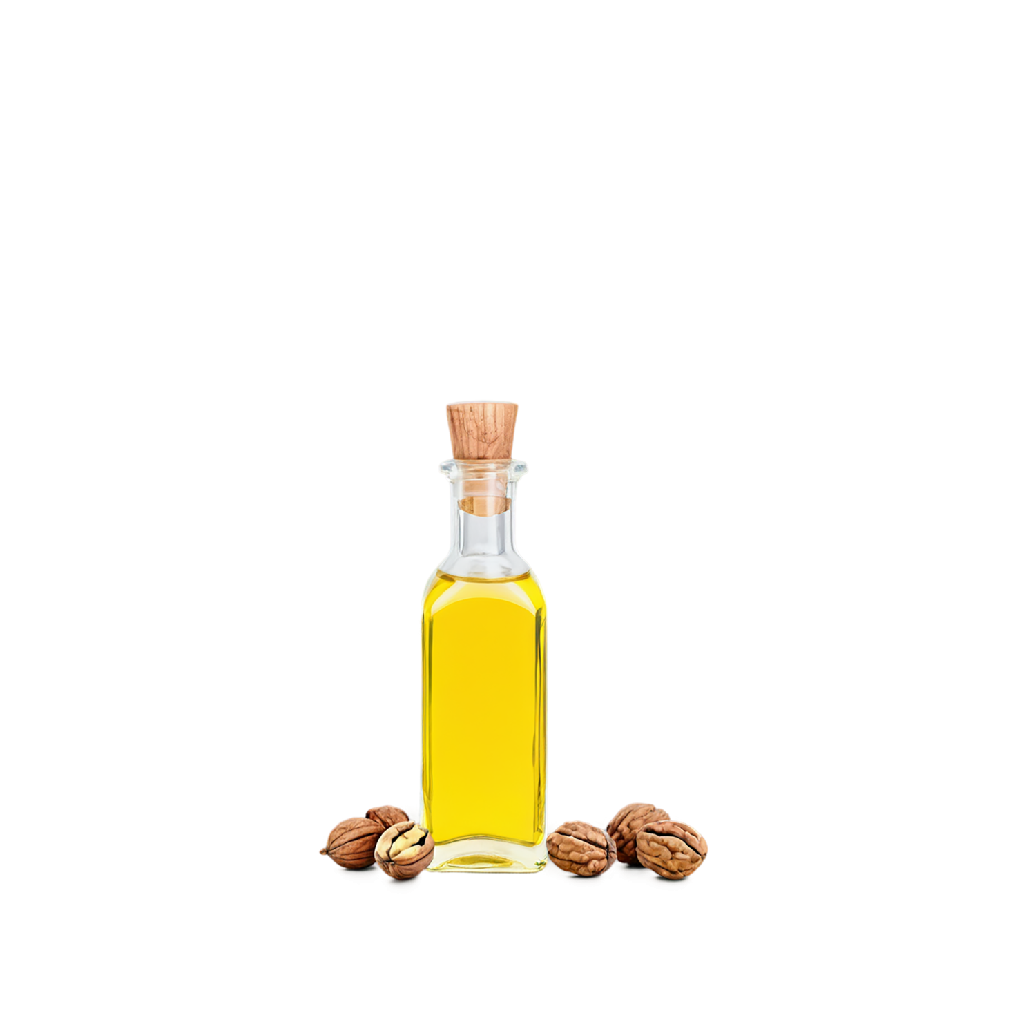 Walnut oil isolated on transparent background #8082