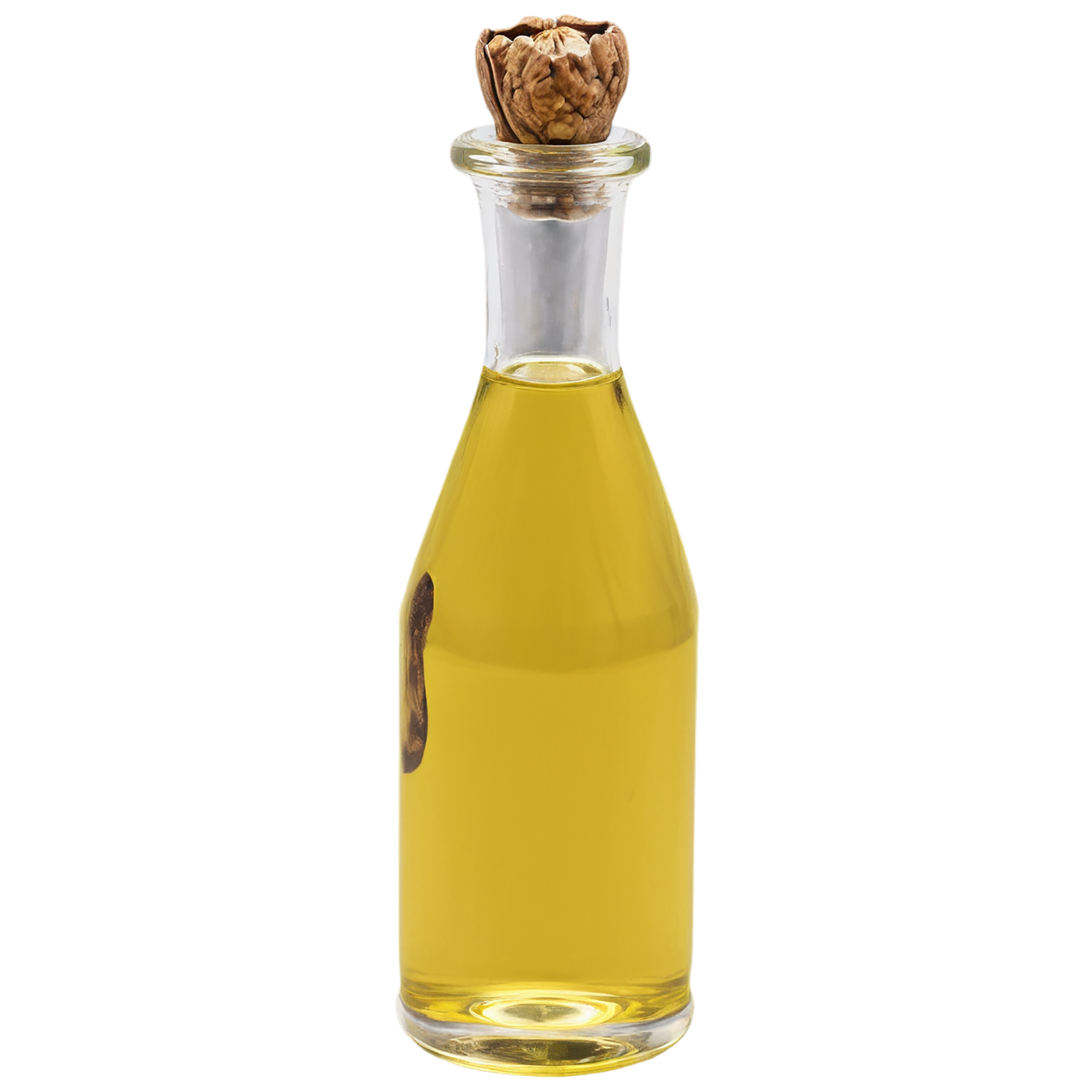 Walnut oil isolated on transparent background #8093