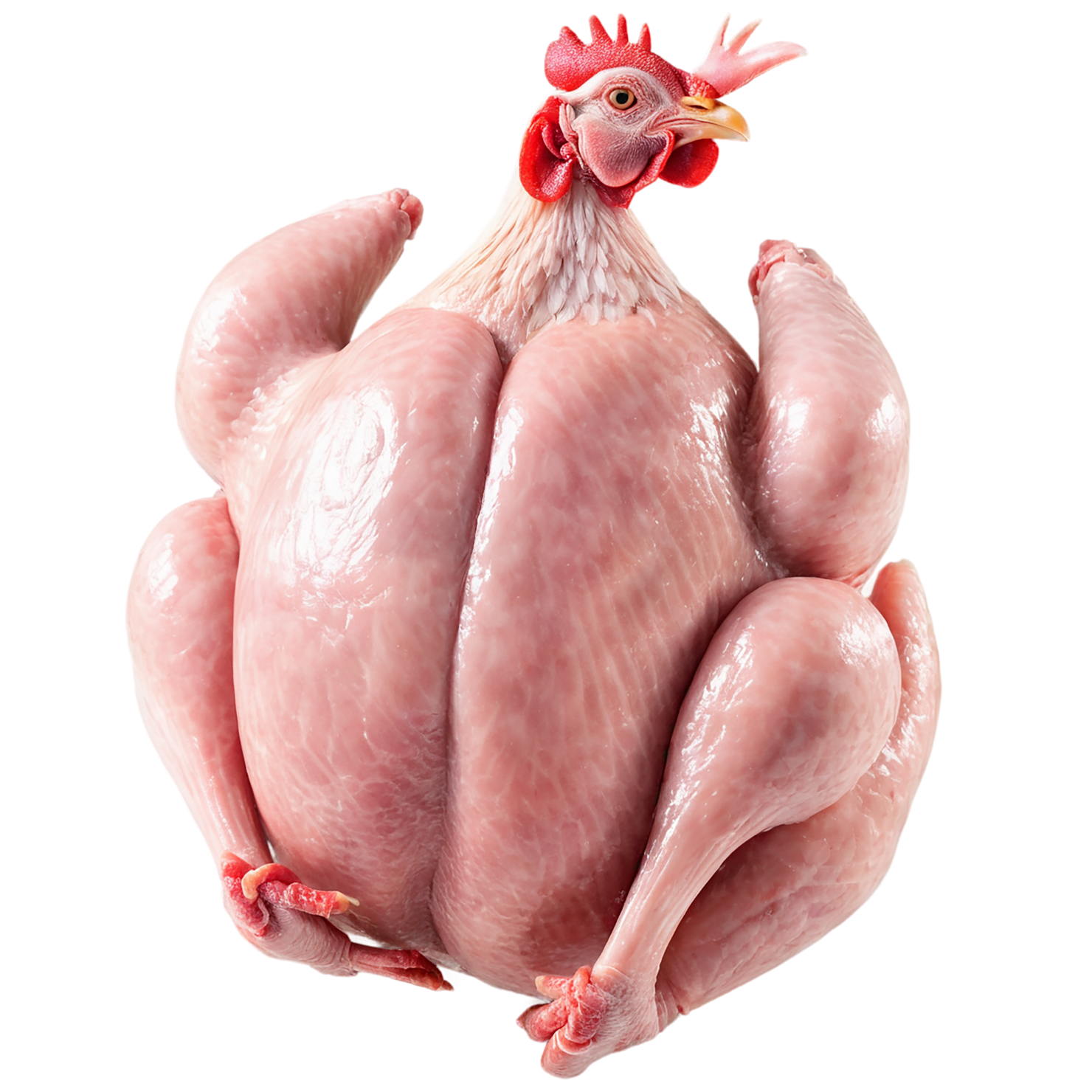 Chicken poultry proteins isolated on transparent background #8254