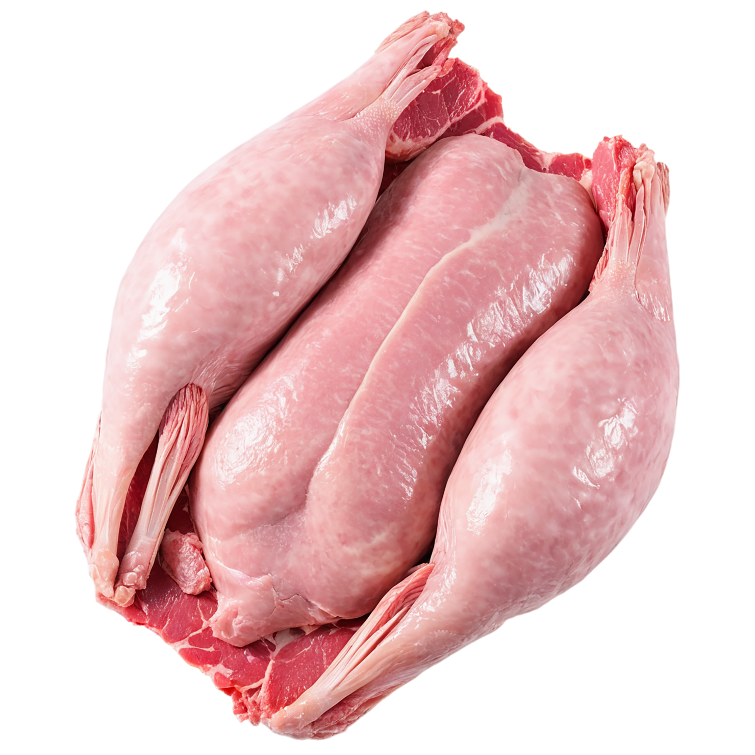 Chicken poultry proteins isolated on transparent background #8270