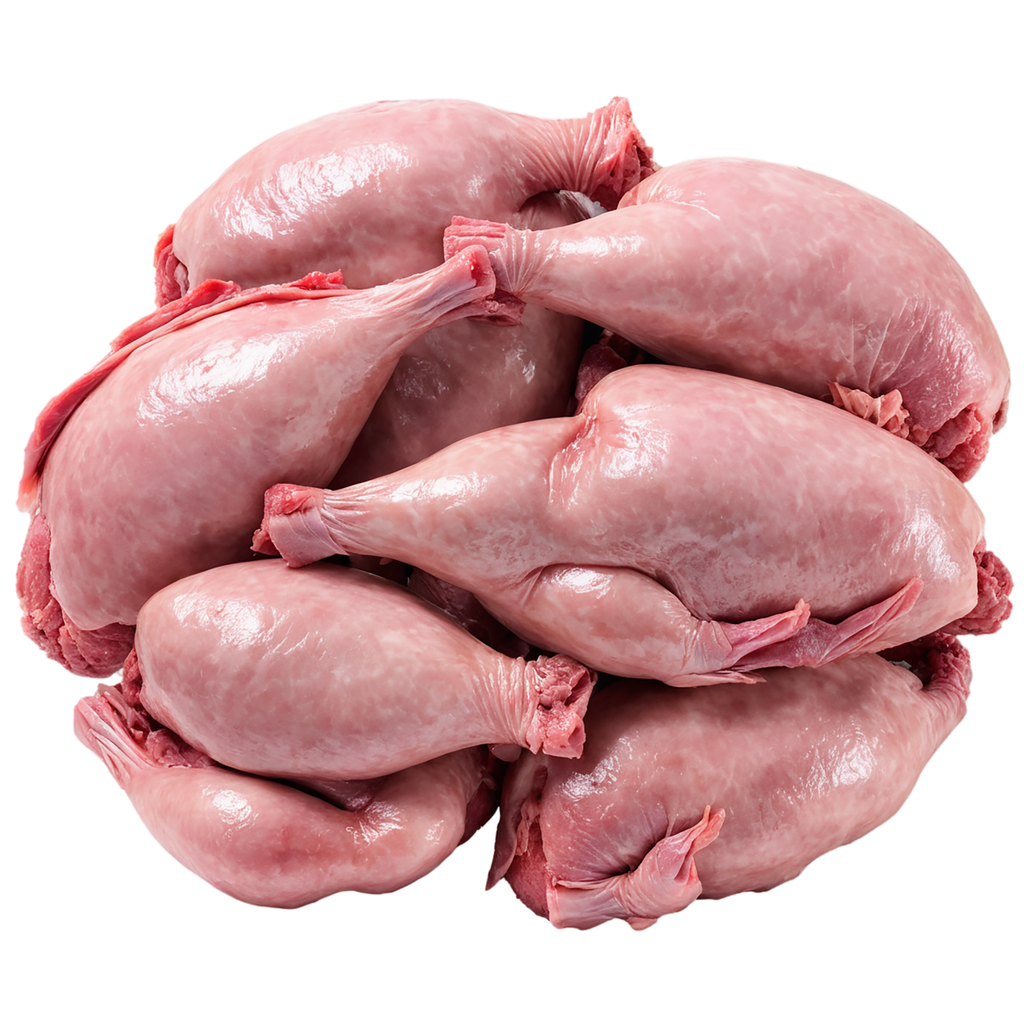 Chicken poultry proteins isolated on transparent background #8275