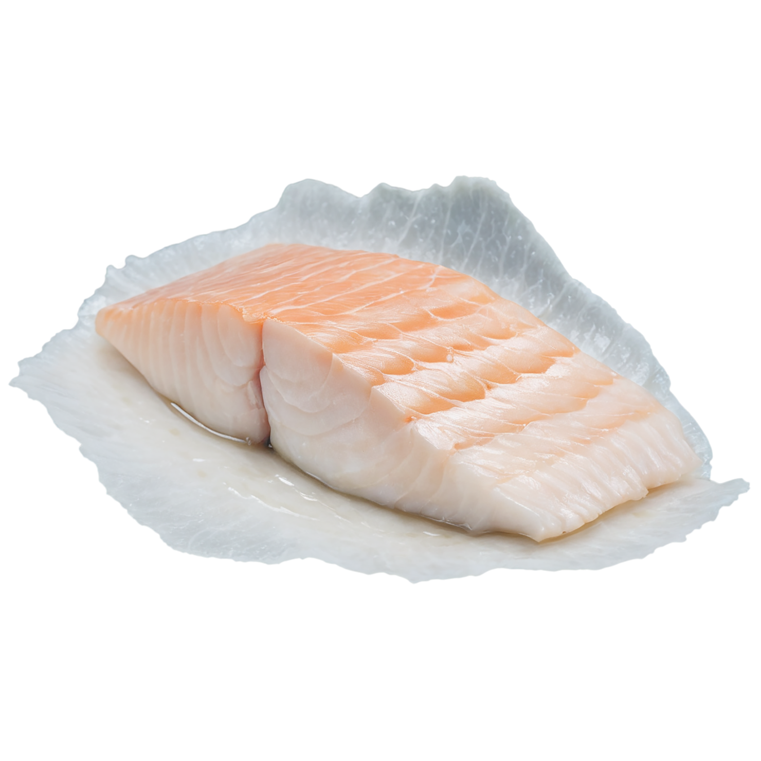 Cod fillet proteins isolated on transparent background #8325