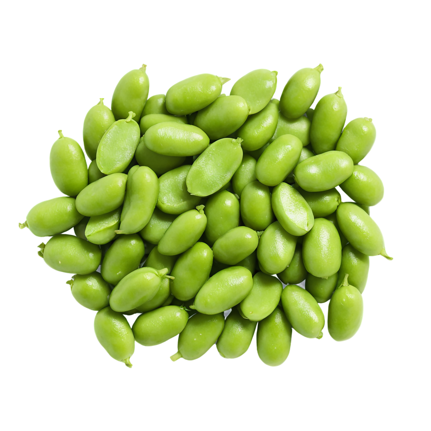 Edamame proteins isolated on transparent background #8337