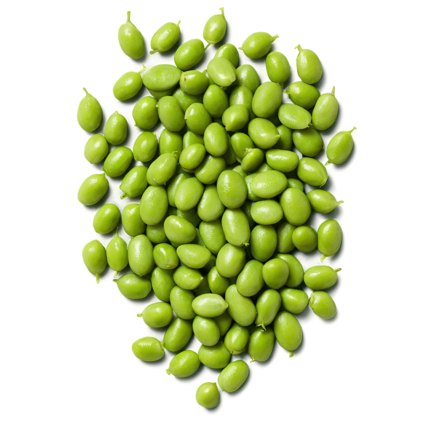 Edamame proteins isolated on transparent background #8338