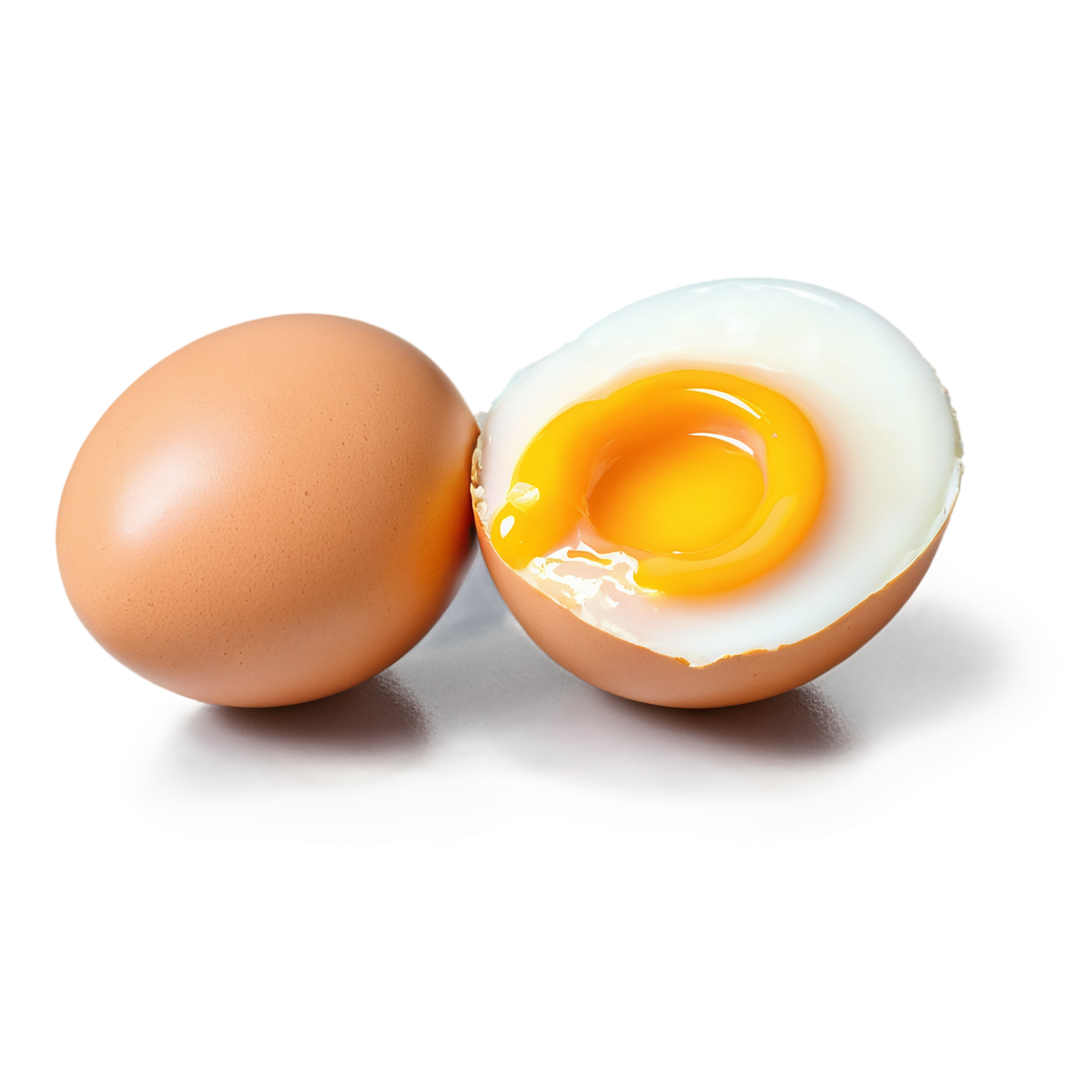 Egg yolk proteins isolated on transparent background #8357