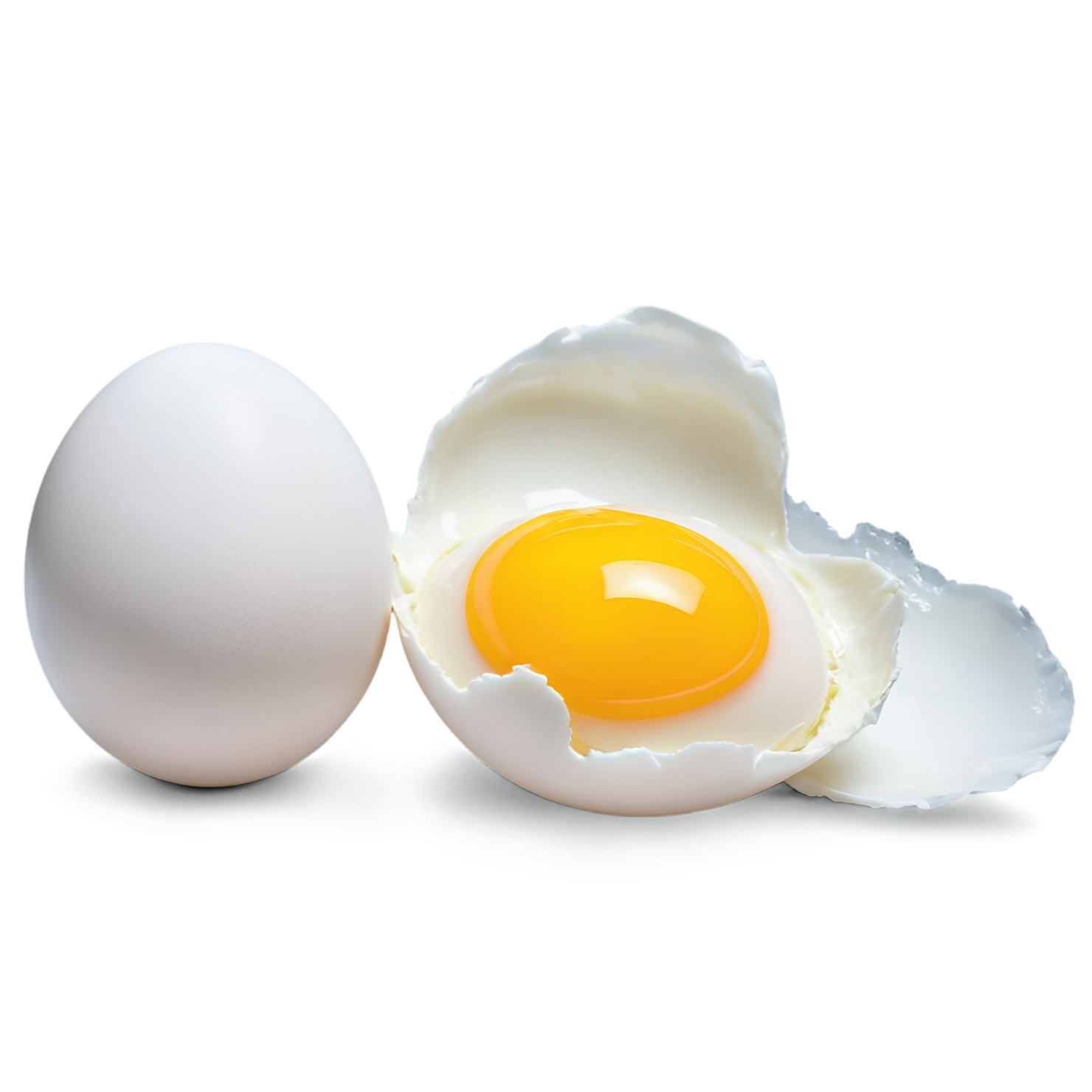 Egg yolk proteins isolated on transparent background #8363