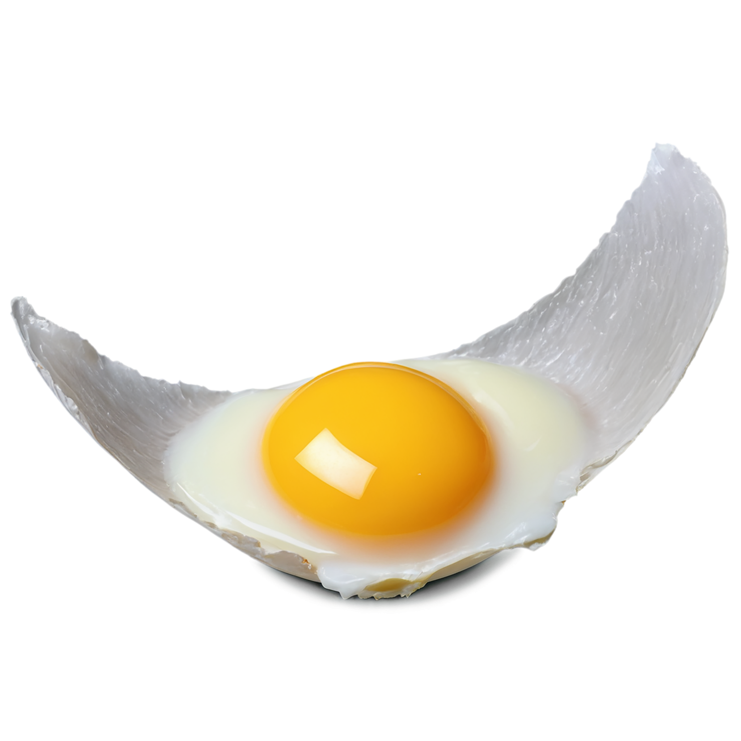 Egg yolk proteins isolated on transparent background #8374