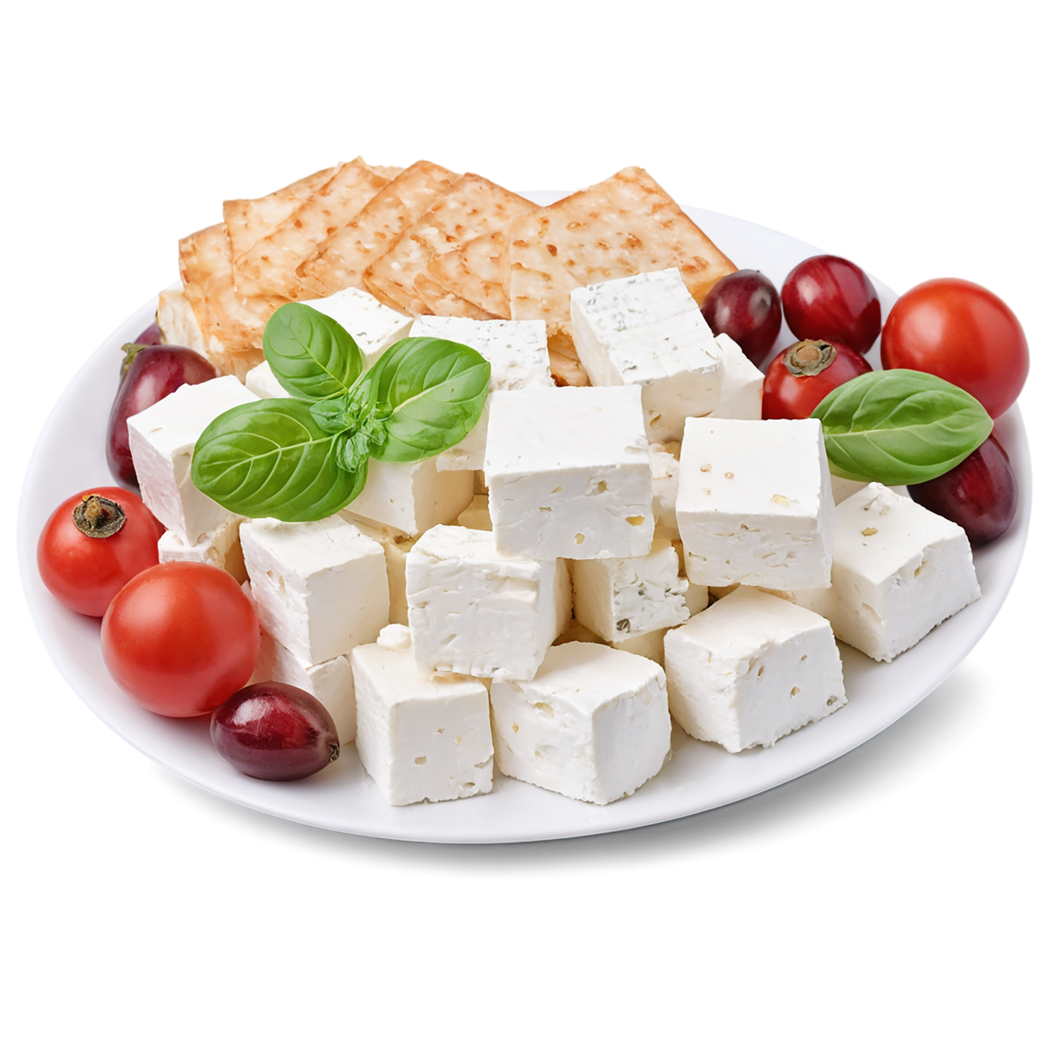 Feta proteins isolated on transparent background #8413