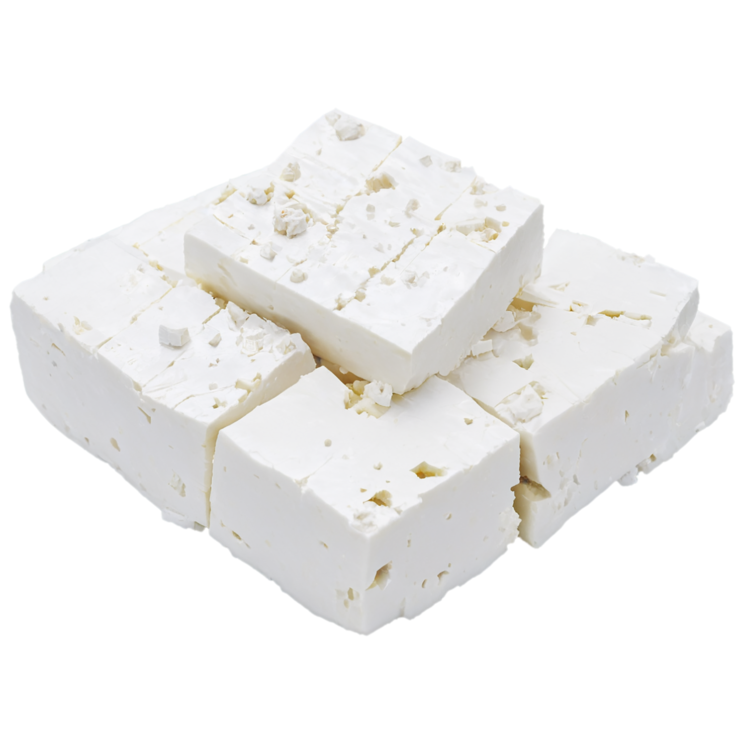Feta proteins isolated on transparent background #8414