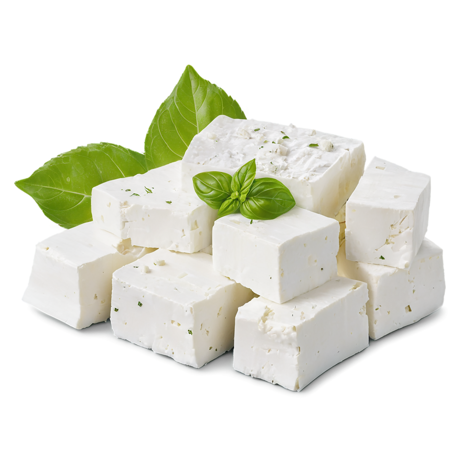 Feta proteins isolated on transparent background #8419