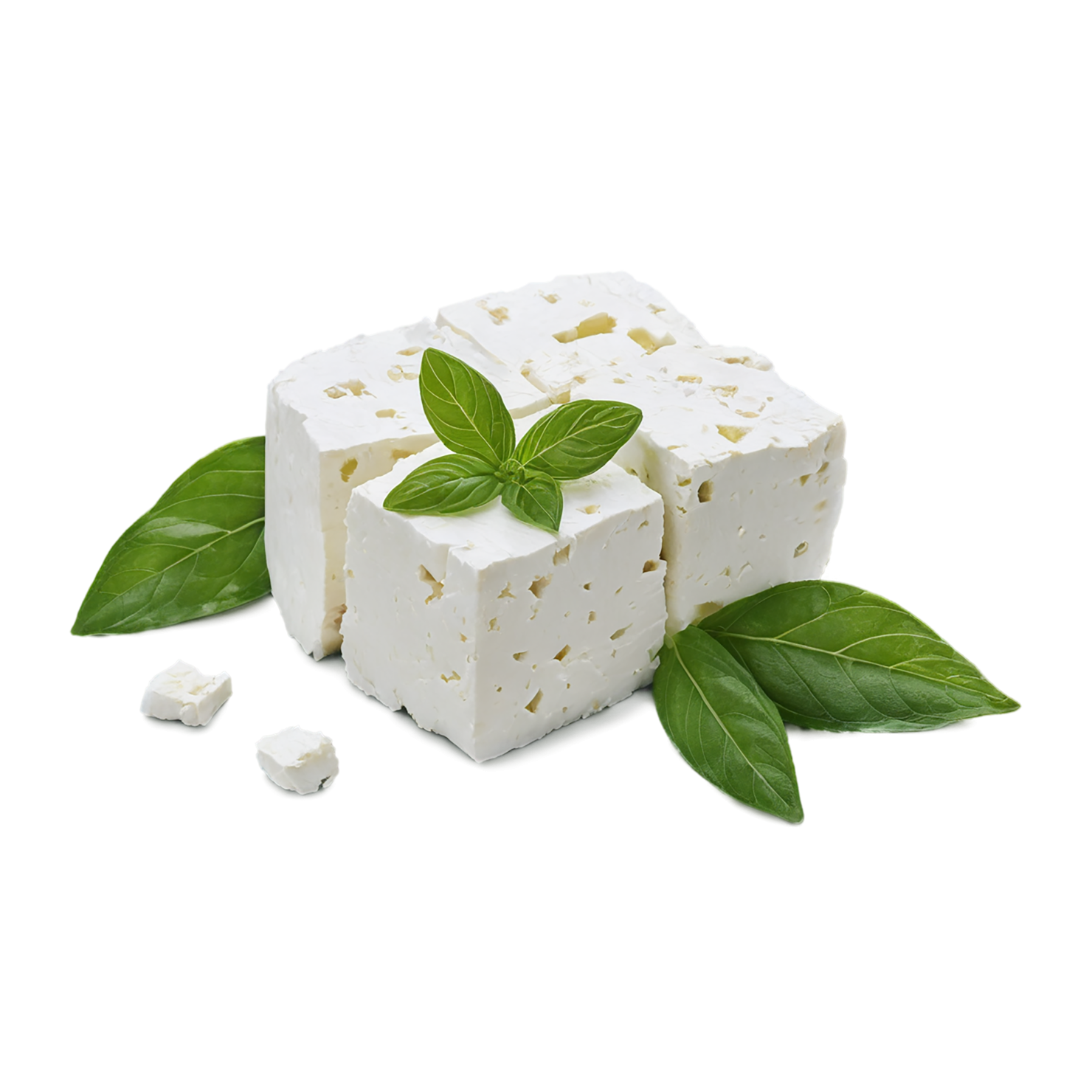 Feta proteins isolated on transparent background #8420