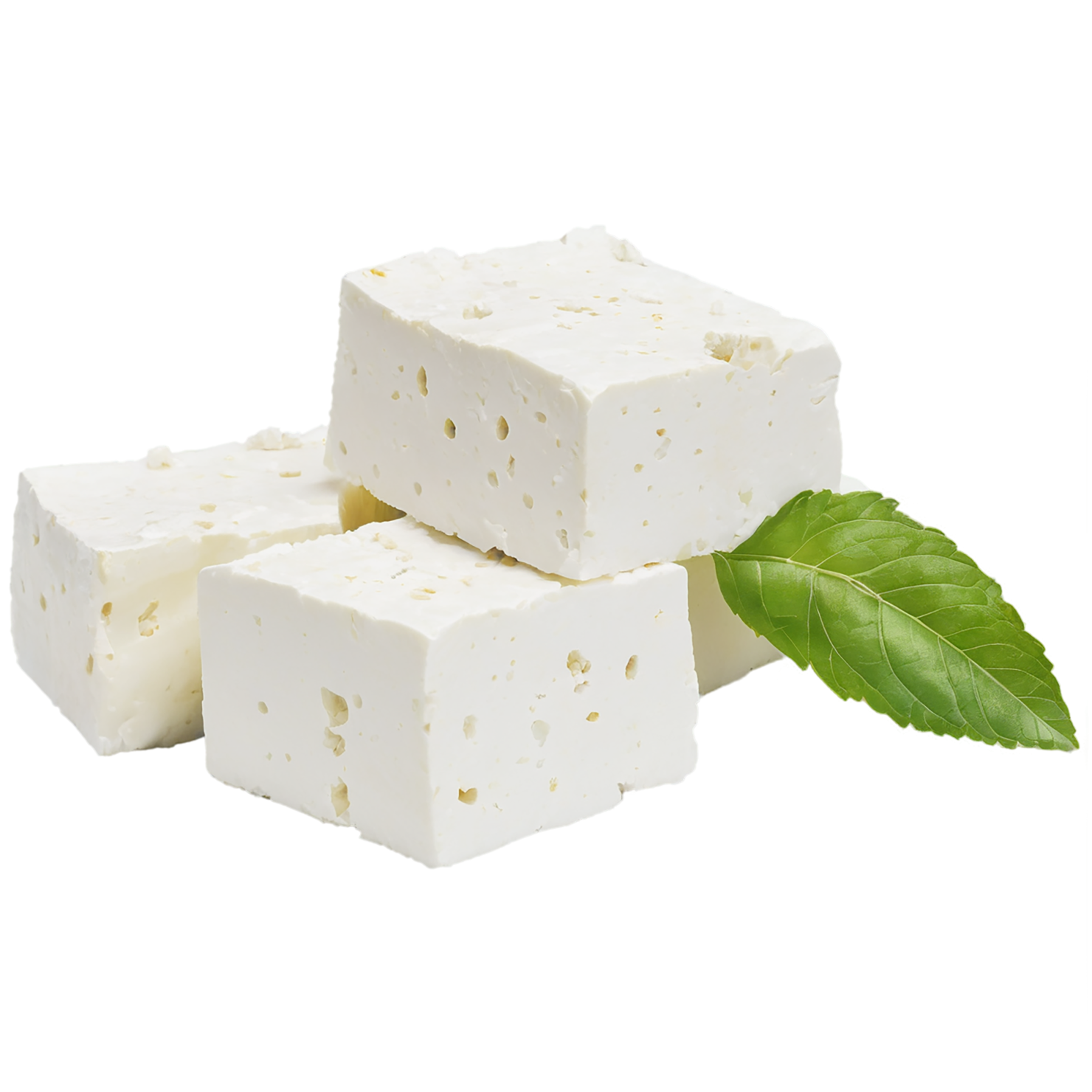 Feta proteins isolated on transparent background #8422