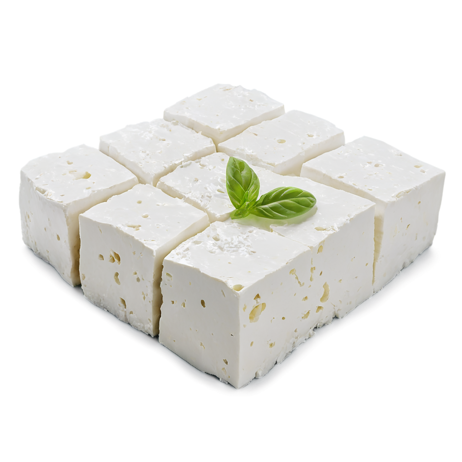 Feta proteins isolated on transparent background #8425