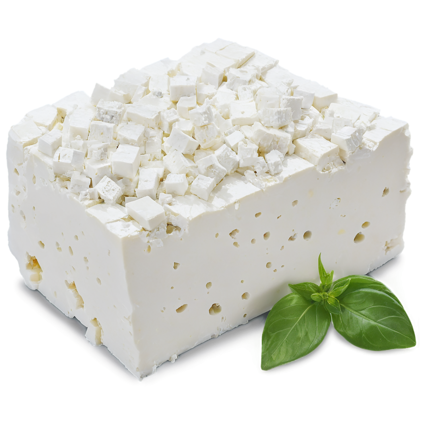 Feta proteins isolated on transparent background #8427