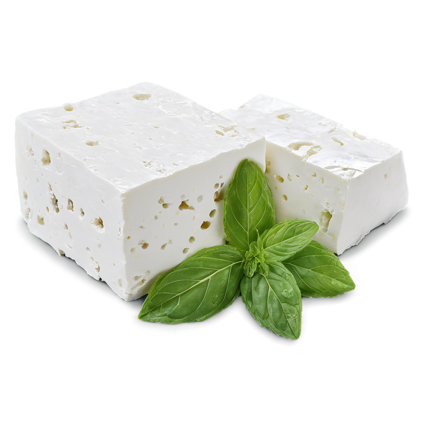 Feta proteins isolated on transparent background #8429