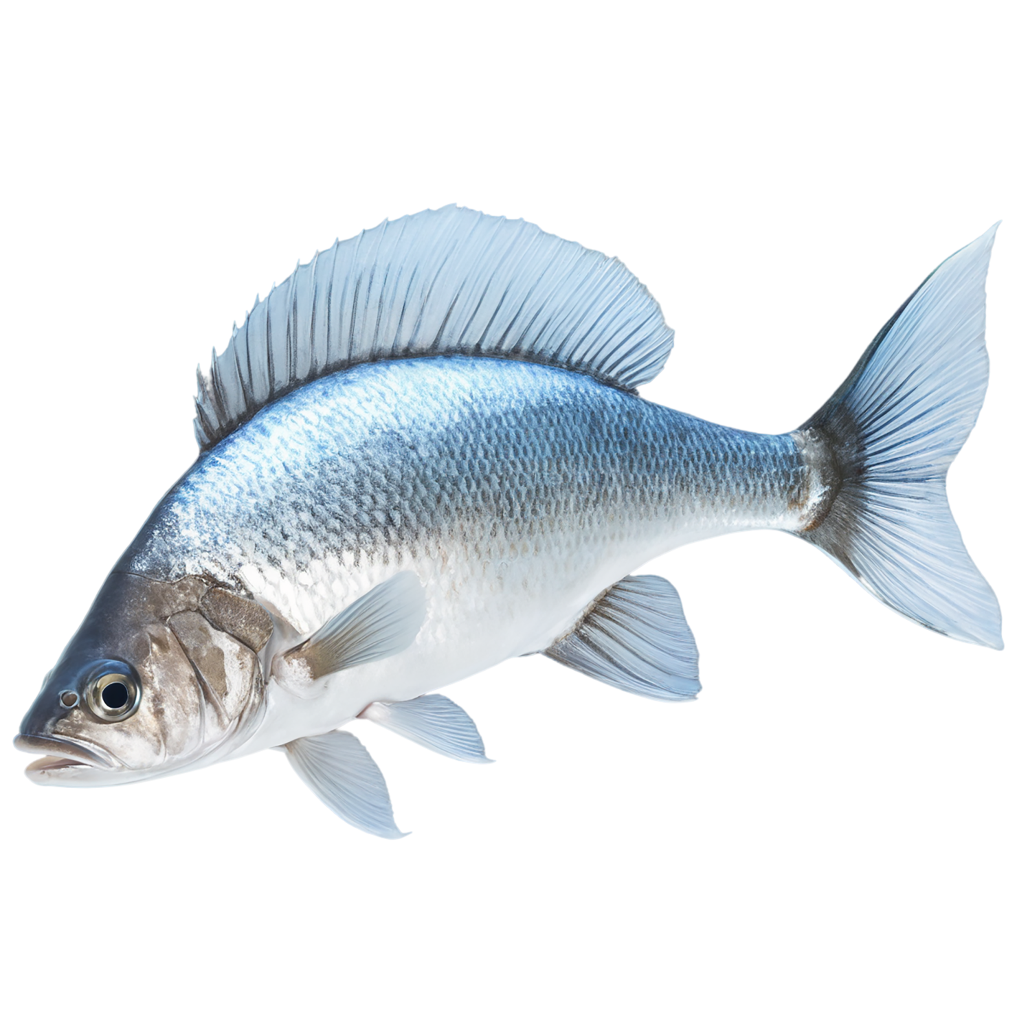Fish proteins isolated on transparent background #8487