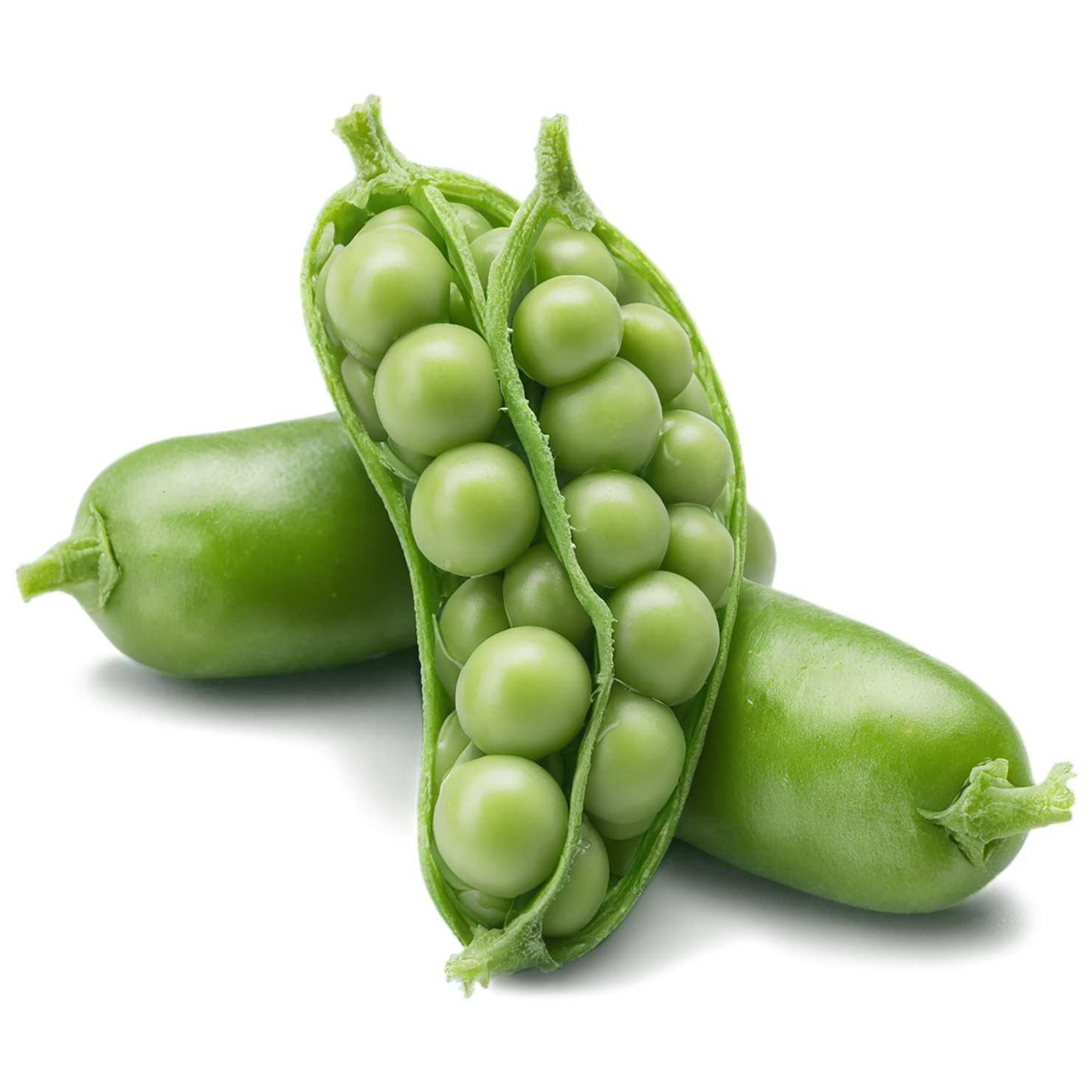 Peas proteins isolated on transparent background #8583
