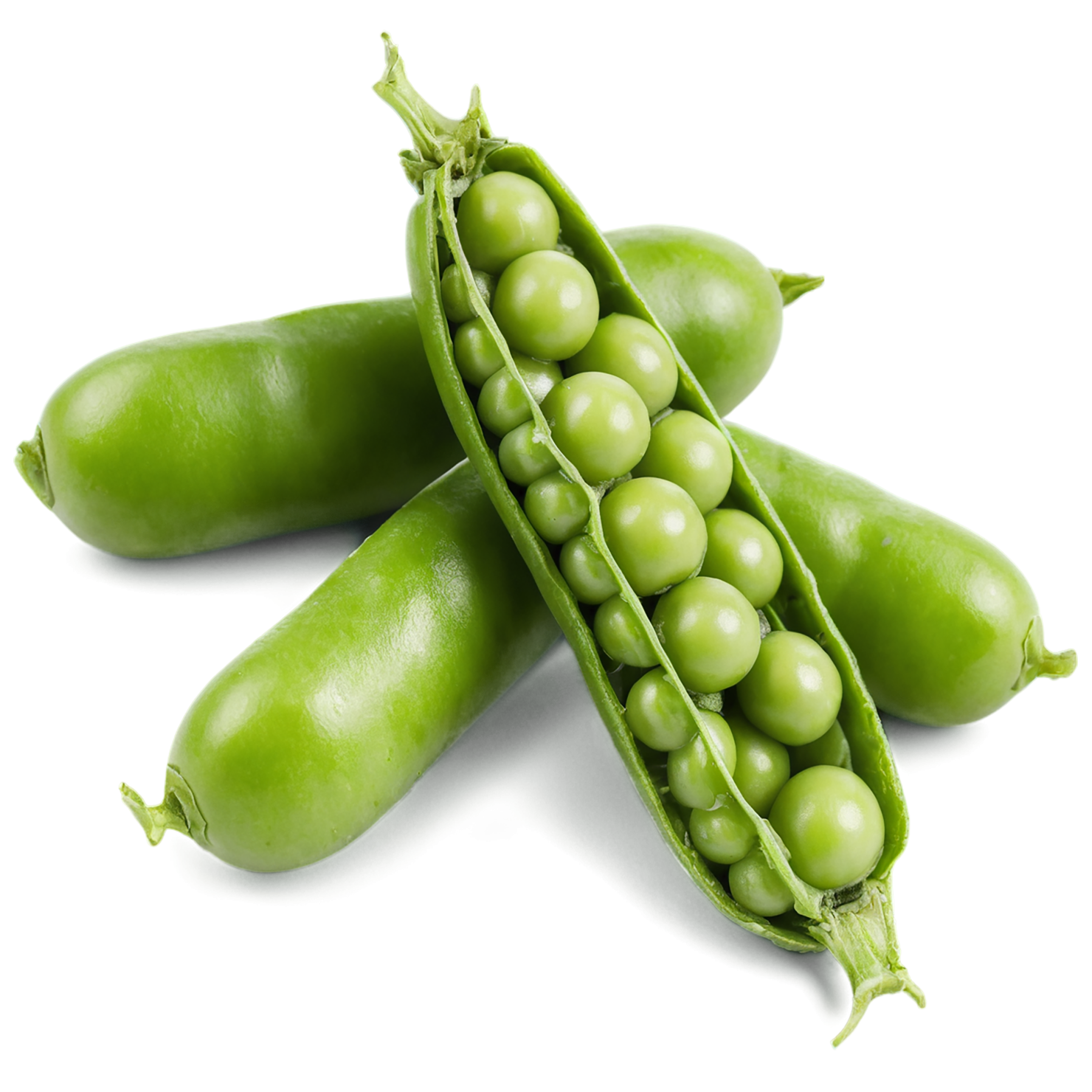 Peas proteins isolated on transparent background #8595