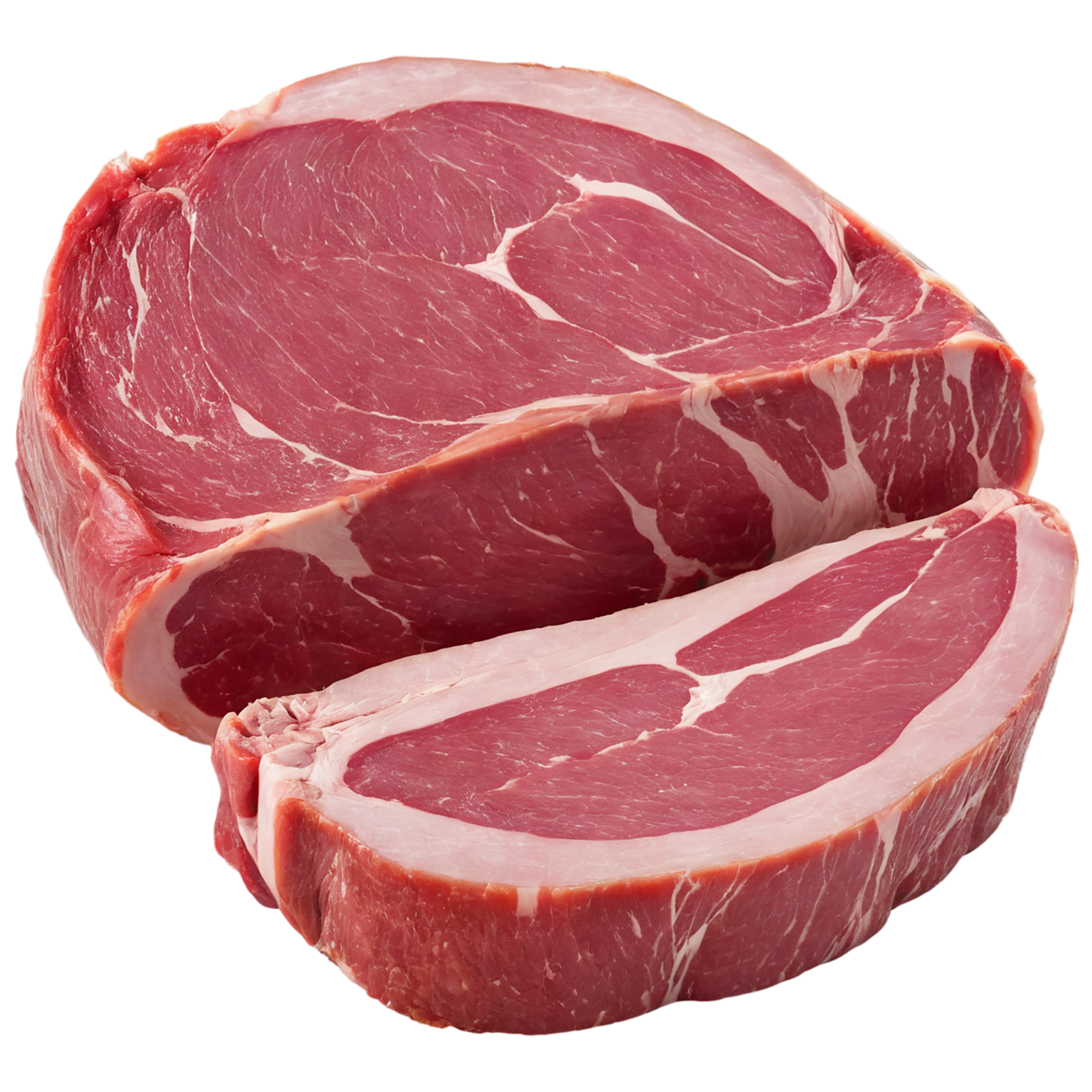Pork meat proteins isolated on transparent background #8604