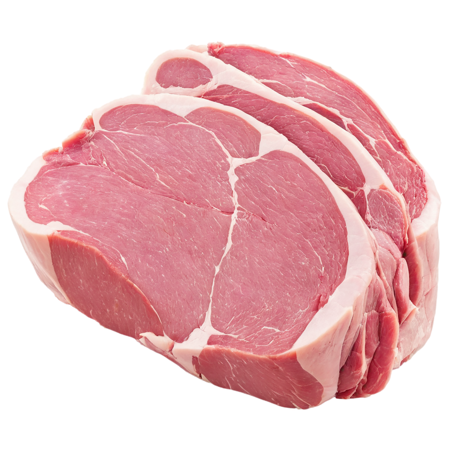 Pork meat proteins isolated on transparent background #8614