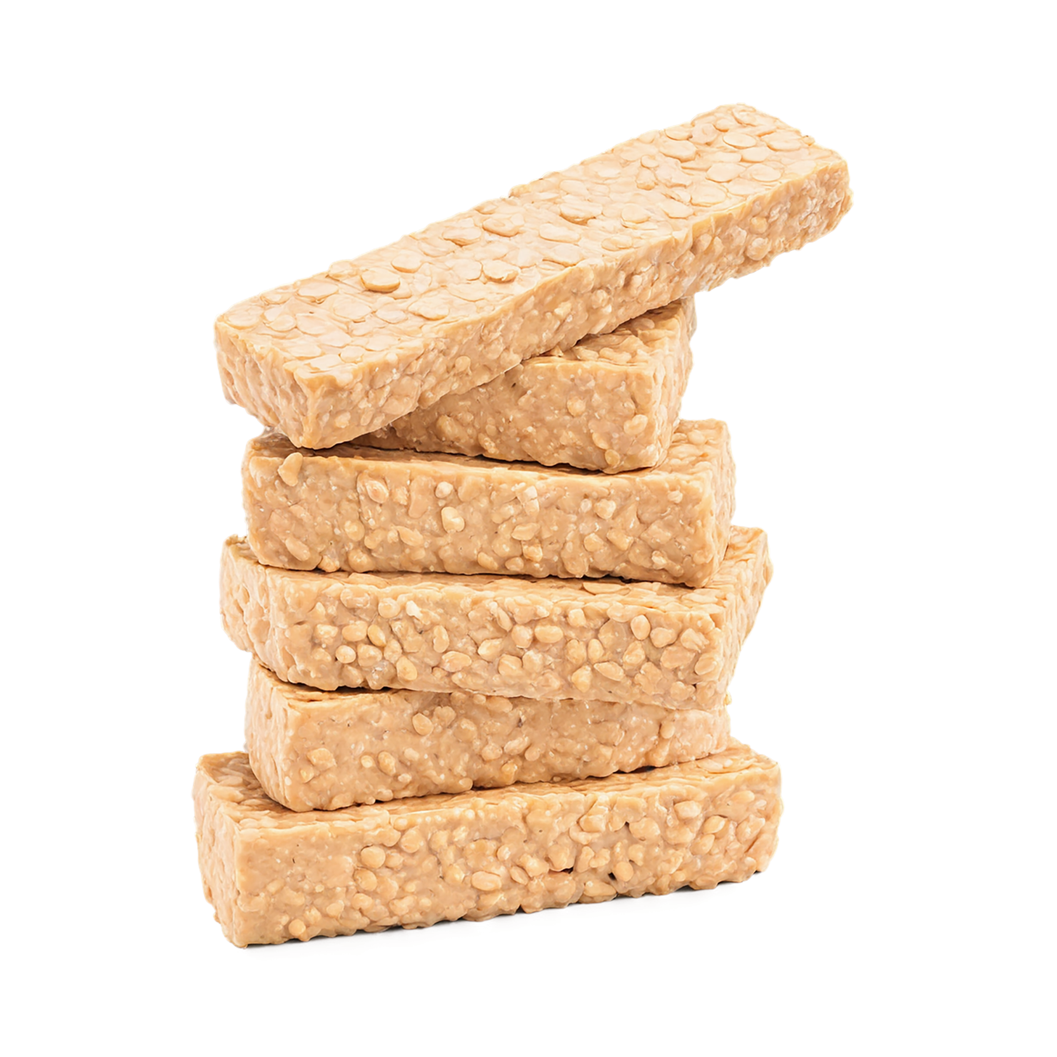 Tempeh proteins isolated on transparent background #8679