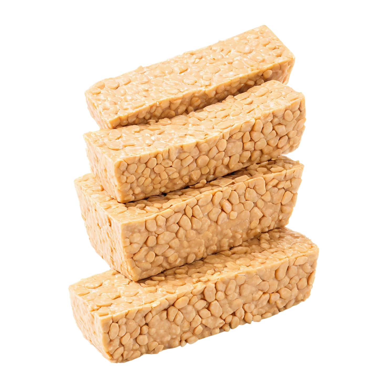 Tempeh proteins isolated on transparent background #8684