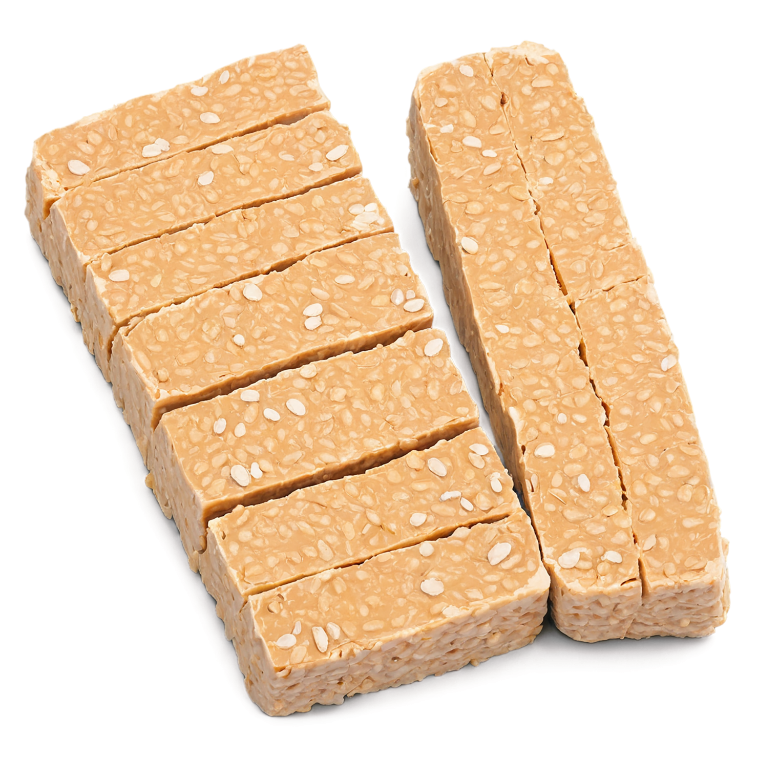 Tempeh proteins isolated on transparent background #8688