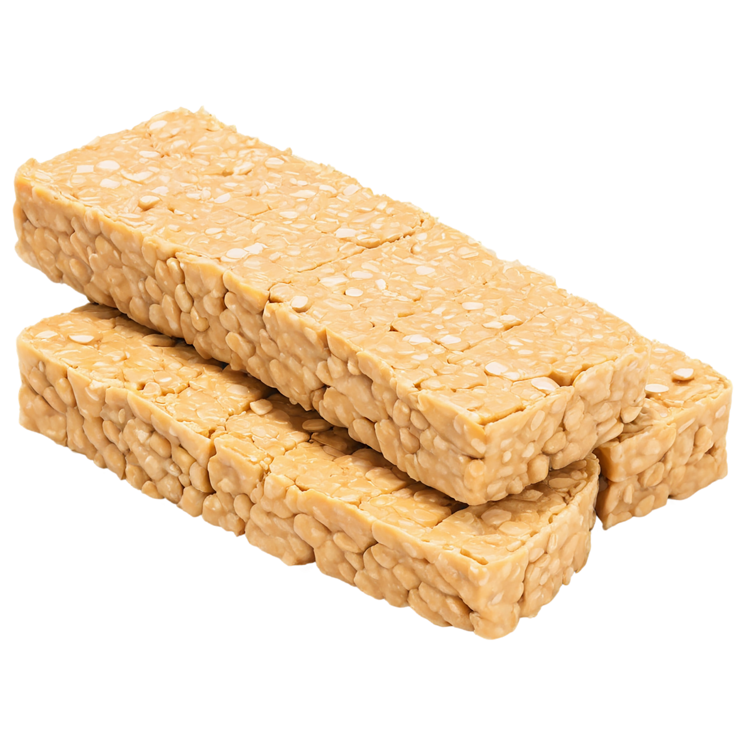 Tempeh proteins isolated on transparent background #8697