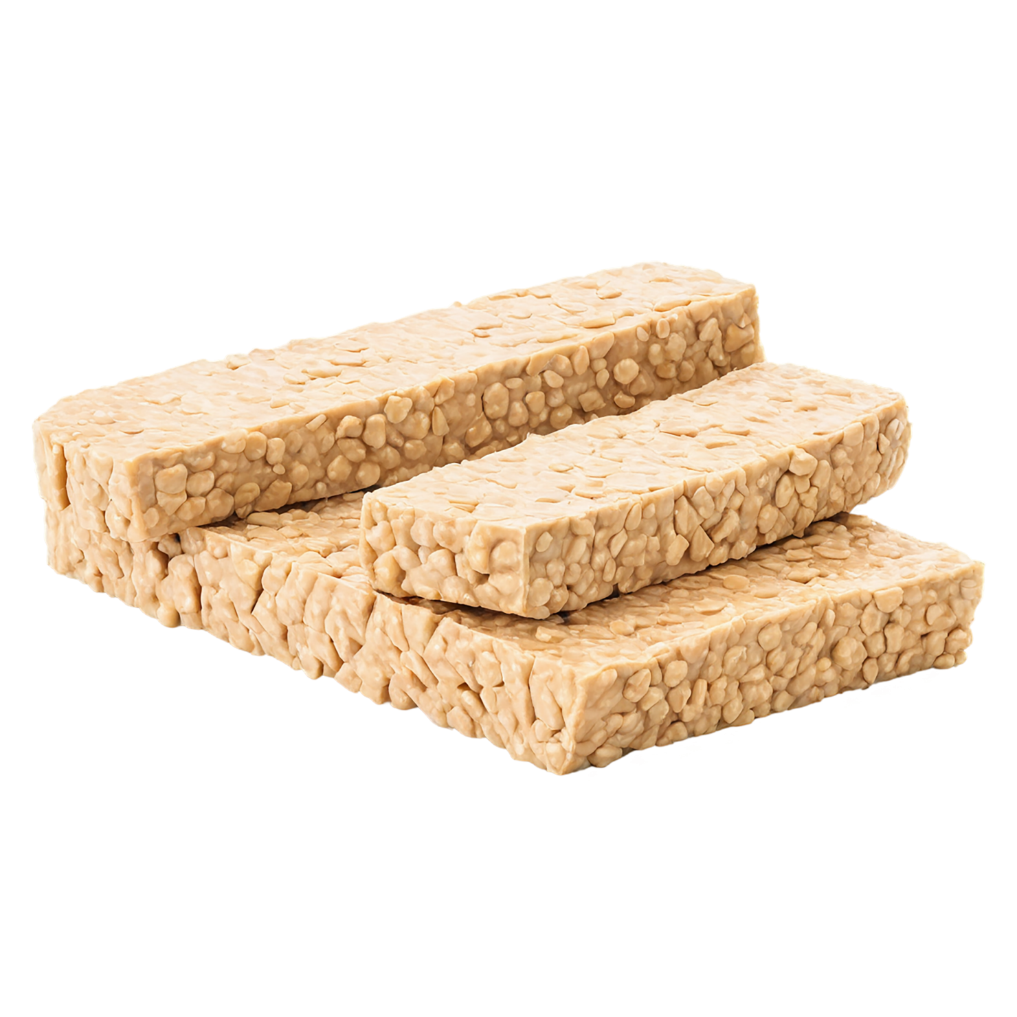 Tempeh proteins isolated on transparent background #8698