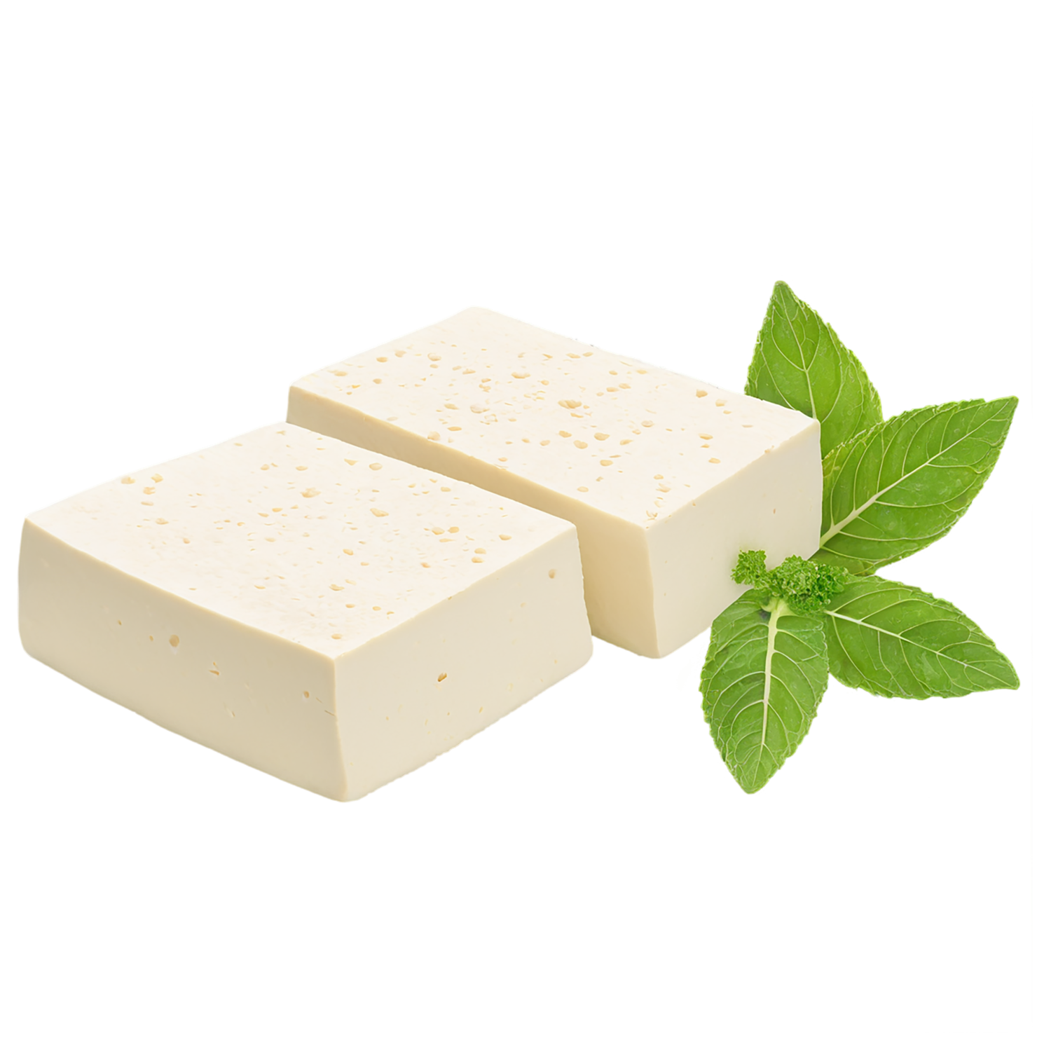 Tofu proteins isolated on transparent background #8706