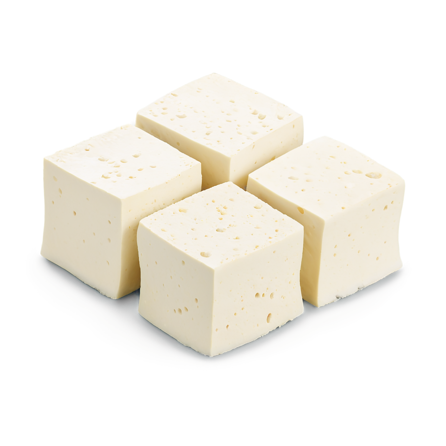 Tofu proteins isolated on transparent background #8709