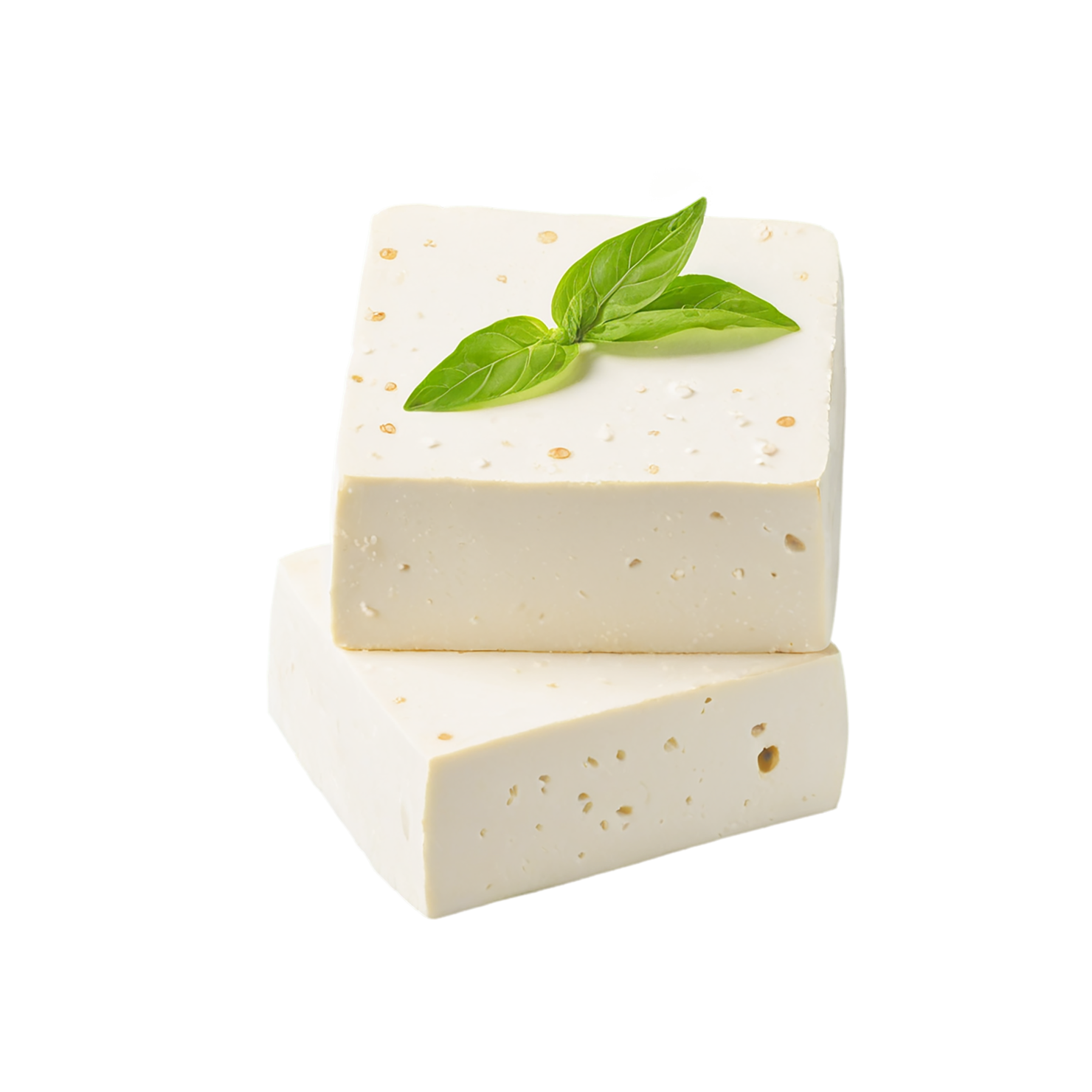 Tofu proteins isolated on transparent background #8713