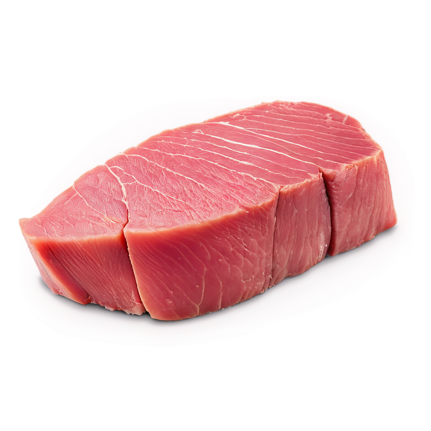 Tuna fillet proteins isolated on transparent background #8725
