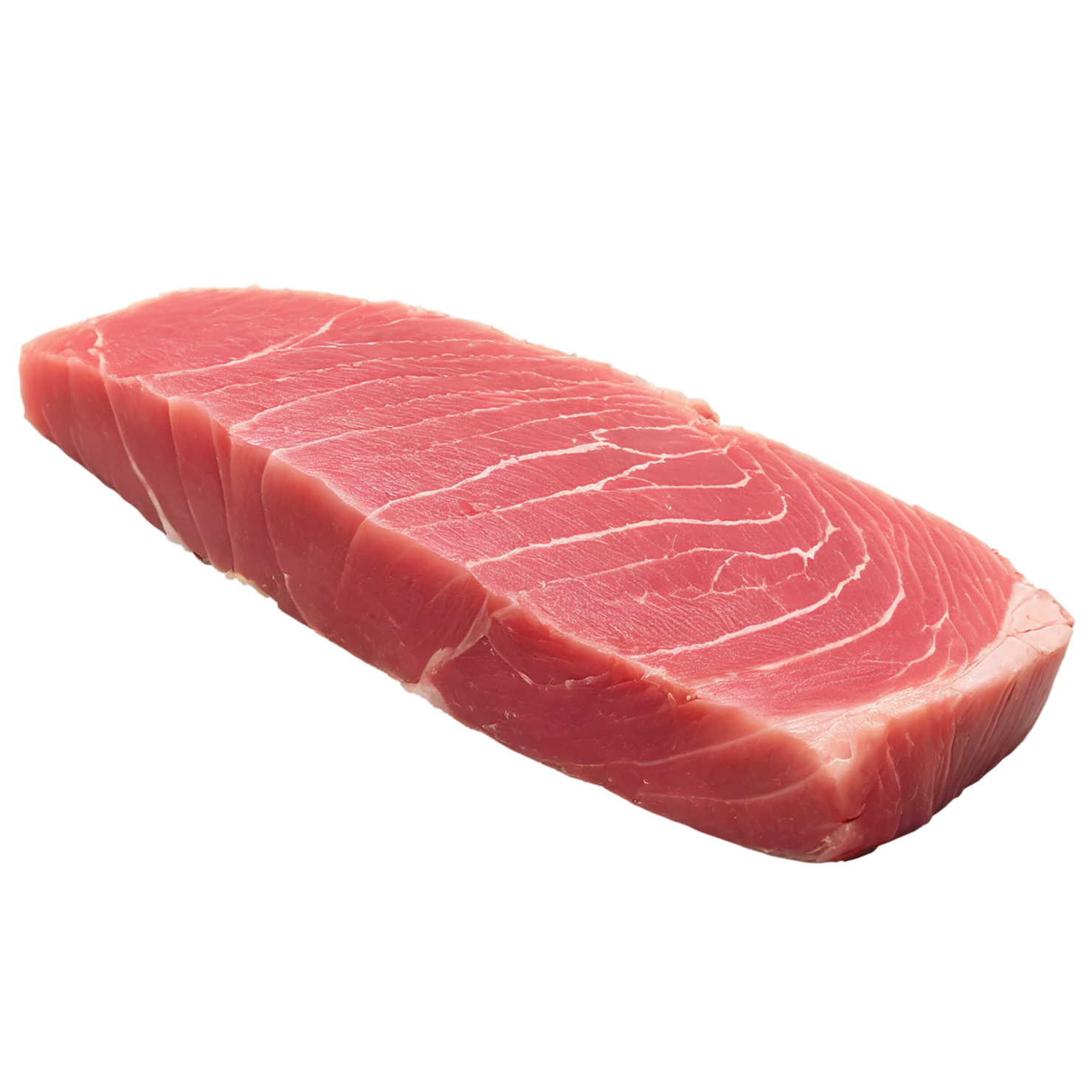 Tuna fillet proteins isolated on transparent background #8736