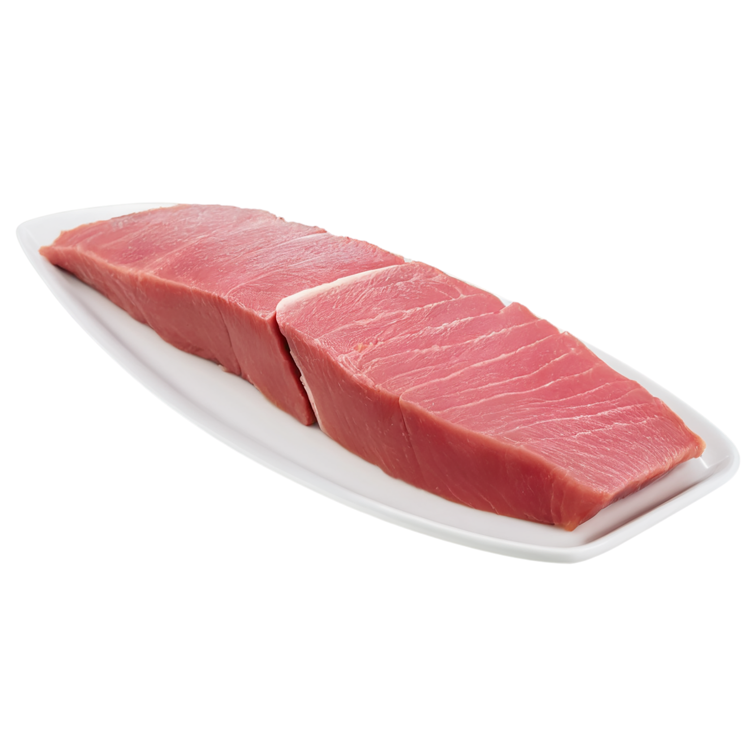Tuna fillet proteins isolated on transparent background #8748