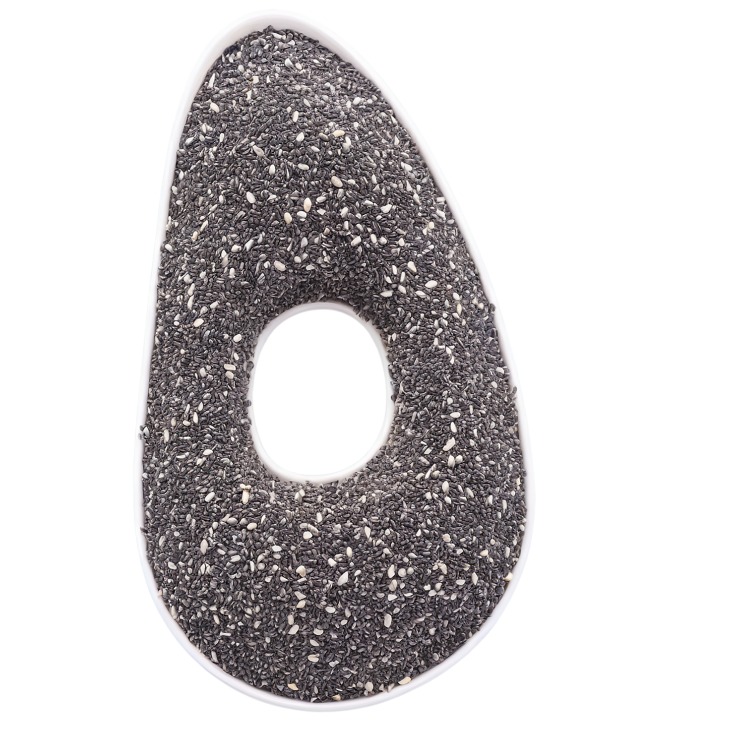 Chia Seeds isolated on transparent background #8790