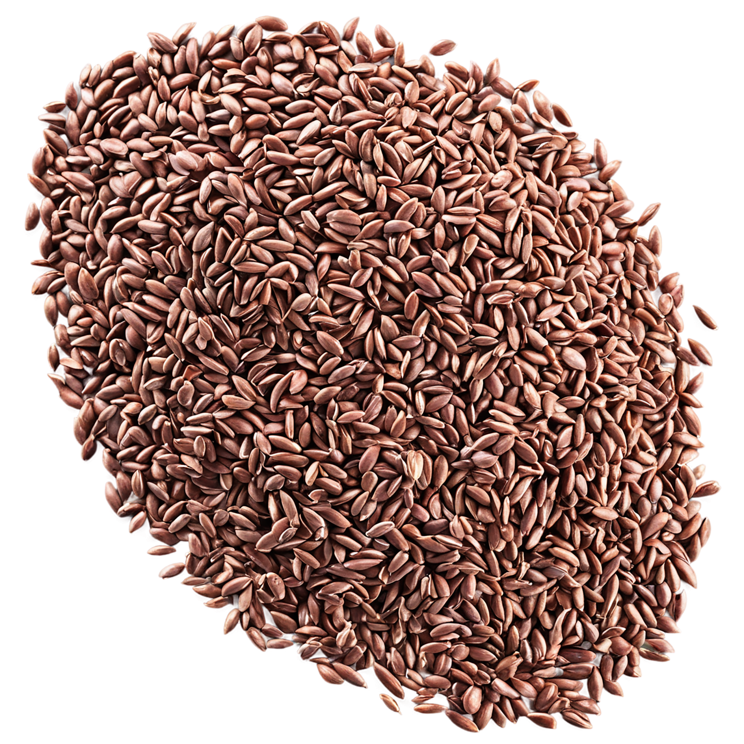Flaxseeds isolated on transparent background #8796