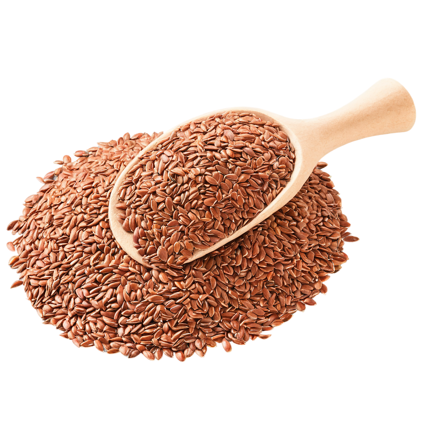 Flaxseeds isolated on transparent background #8801