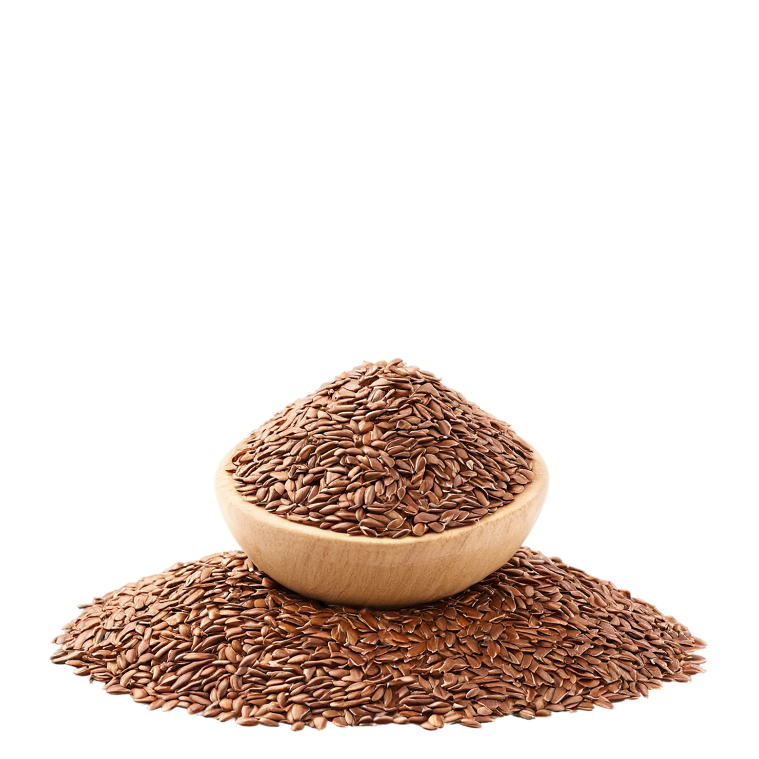Flaxseeds isolated on transparent background #8802