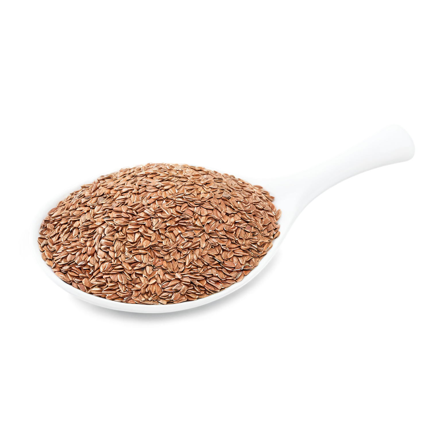Flaxseeds isolated on transparent background #8805