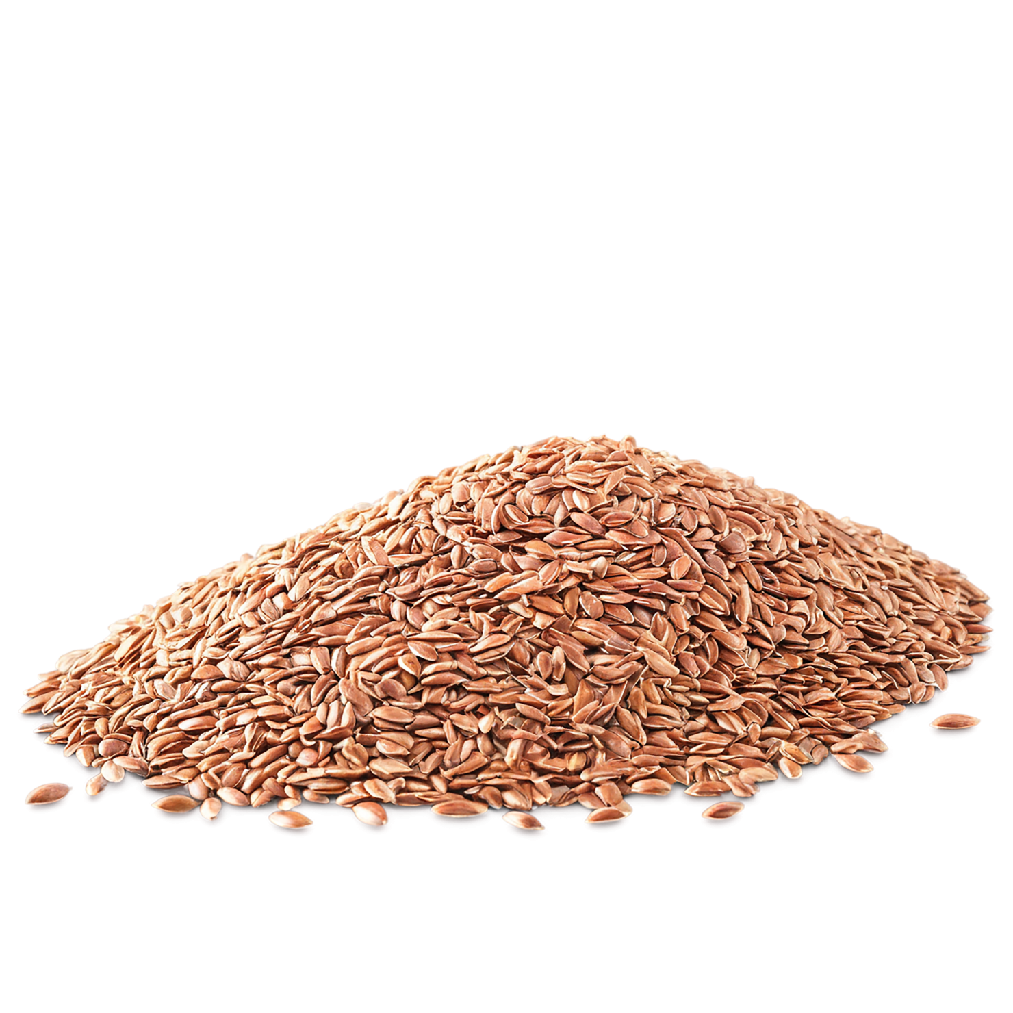 Flaxseeds isolated on transparent background #8810