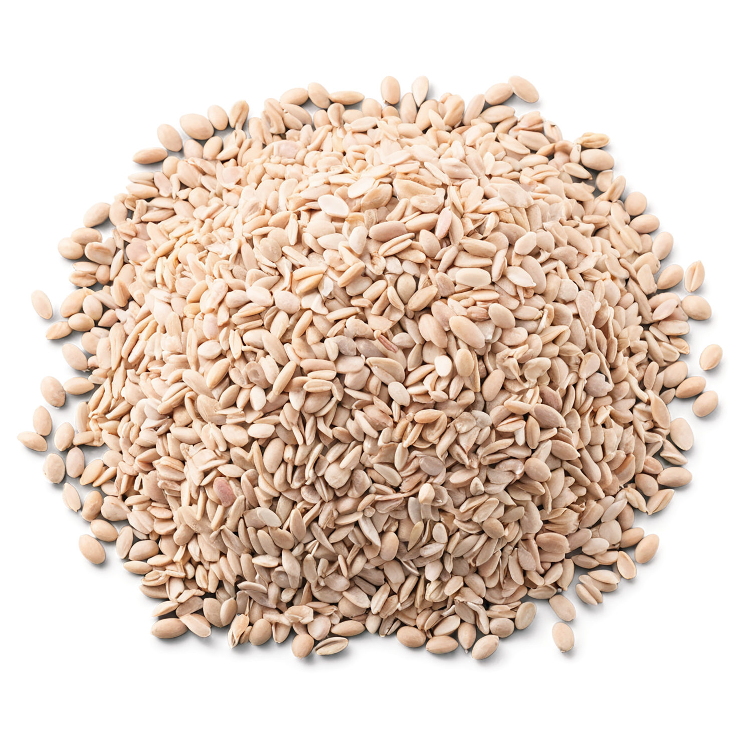 Groats seeds isolated on transparent background #8827
