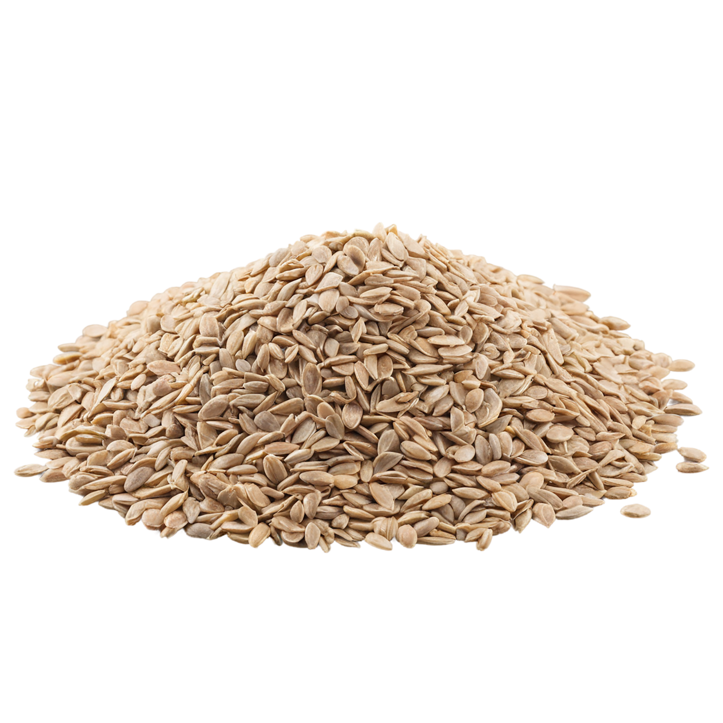 Groats seeds isolated on transparent background #8828